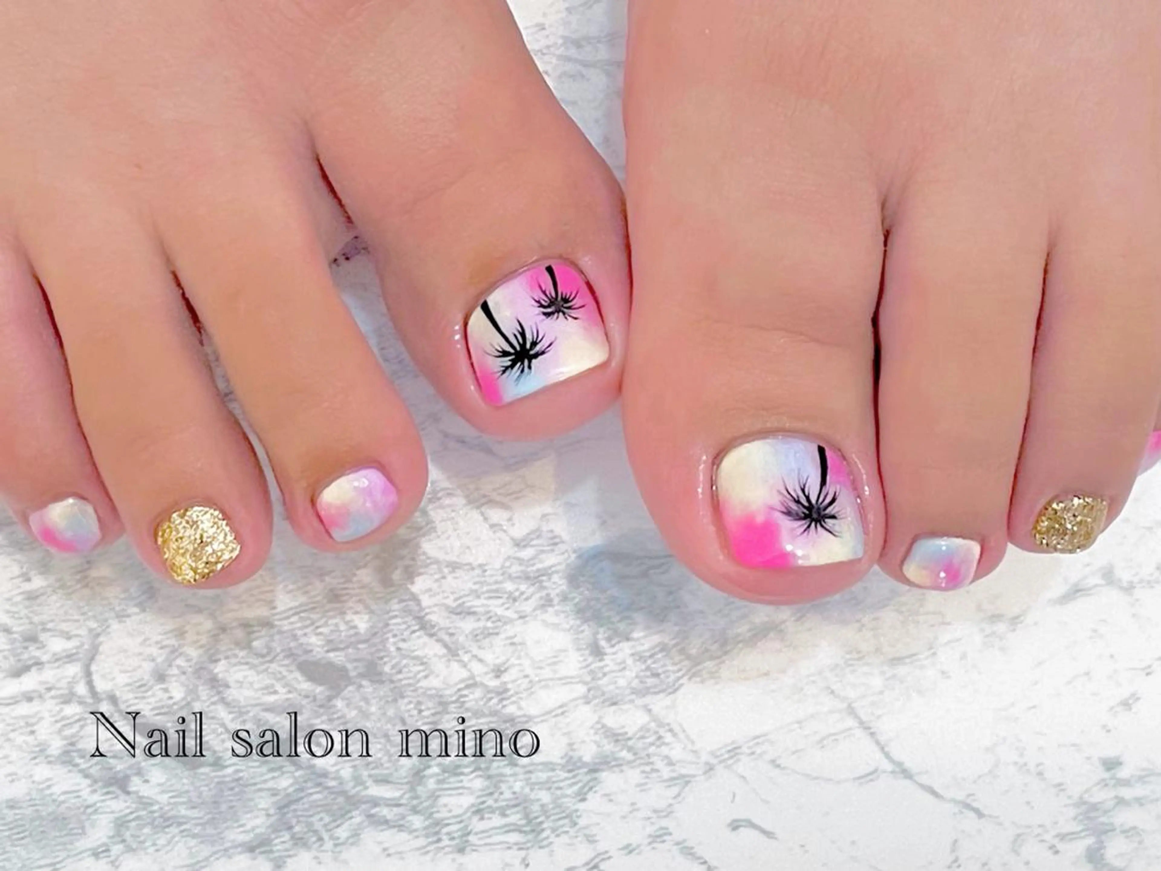 ネイル フットネイル 三野　nail salon minoのネイルデザイン