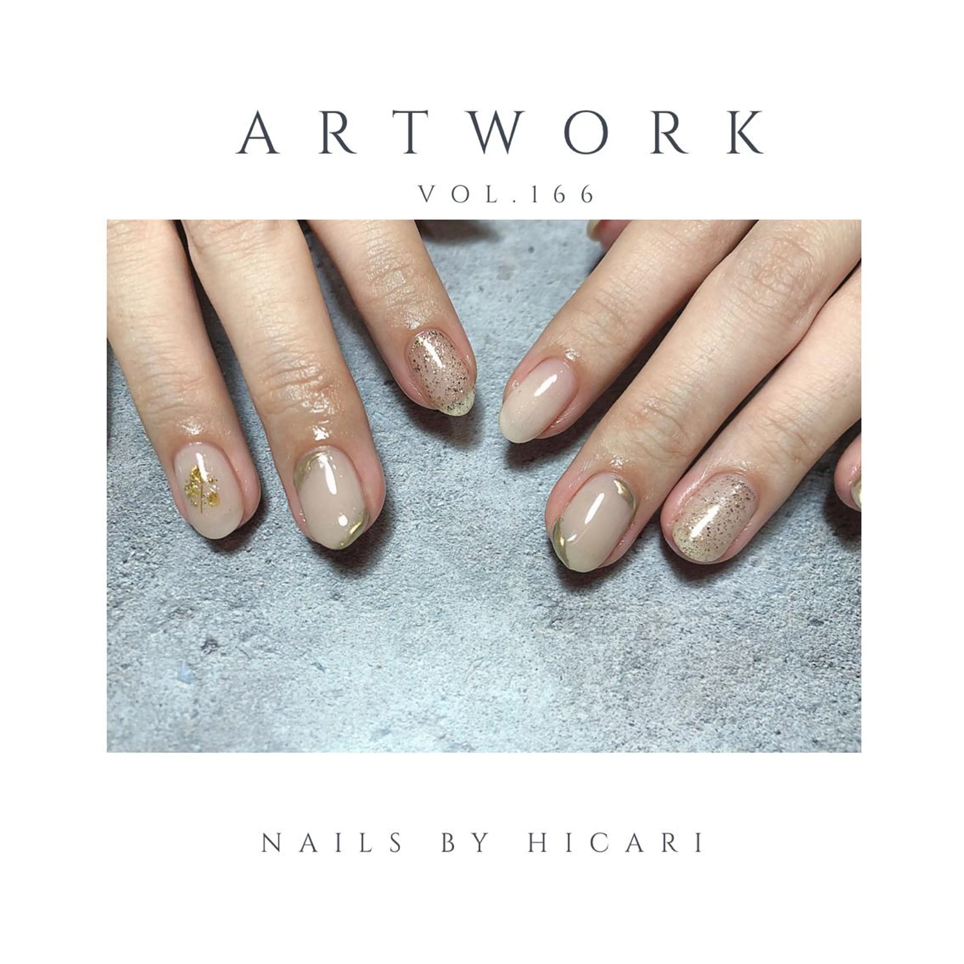 ショート カラー ネイル マツエク・マツパ illum hicariのネイルデザイン