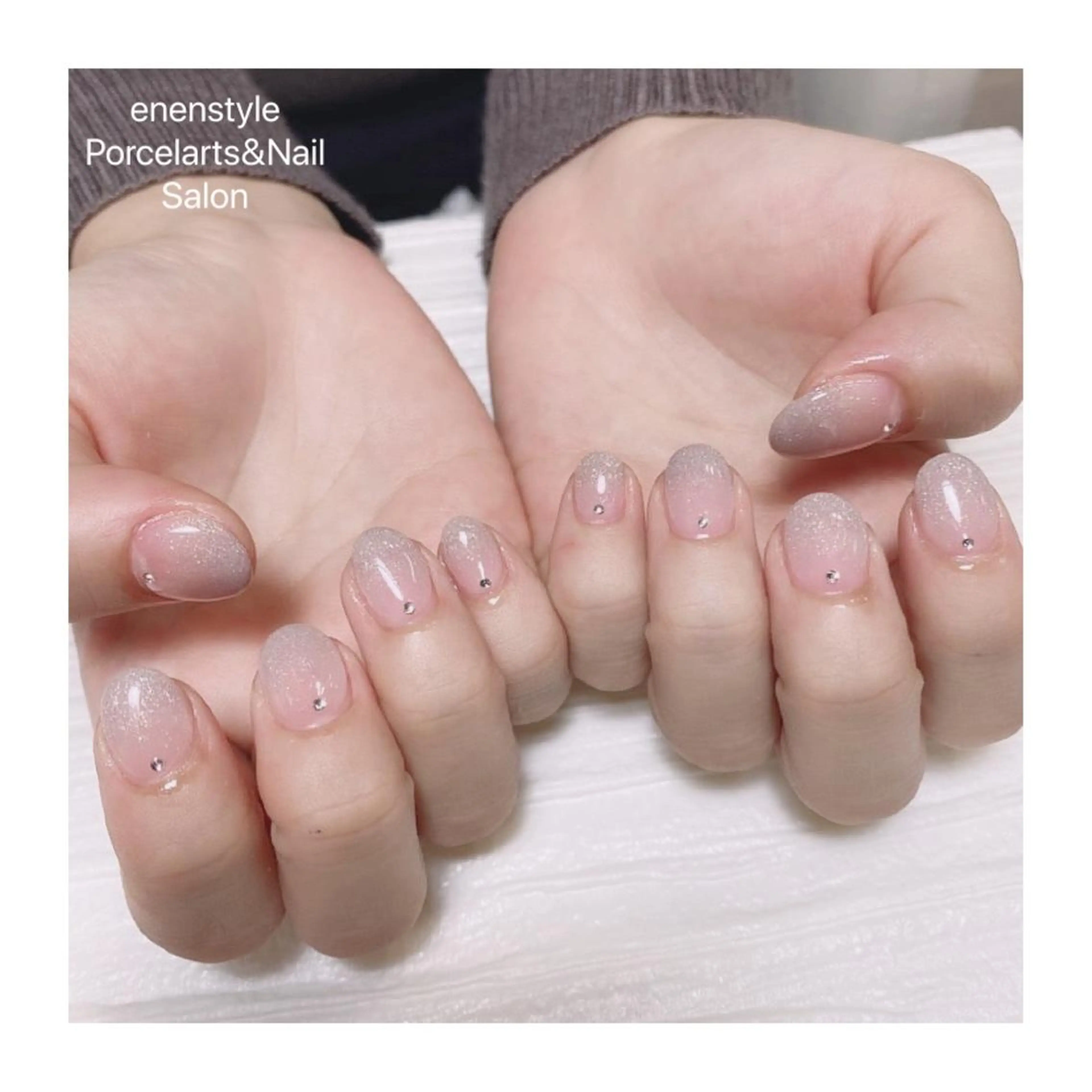 ミディアム ネイル ハンドネイル 👑enen style👑のネイルデザイン