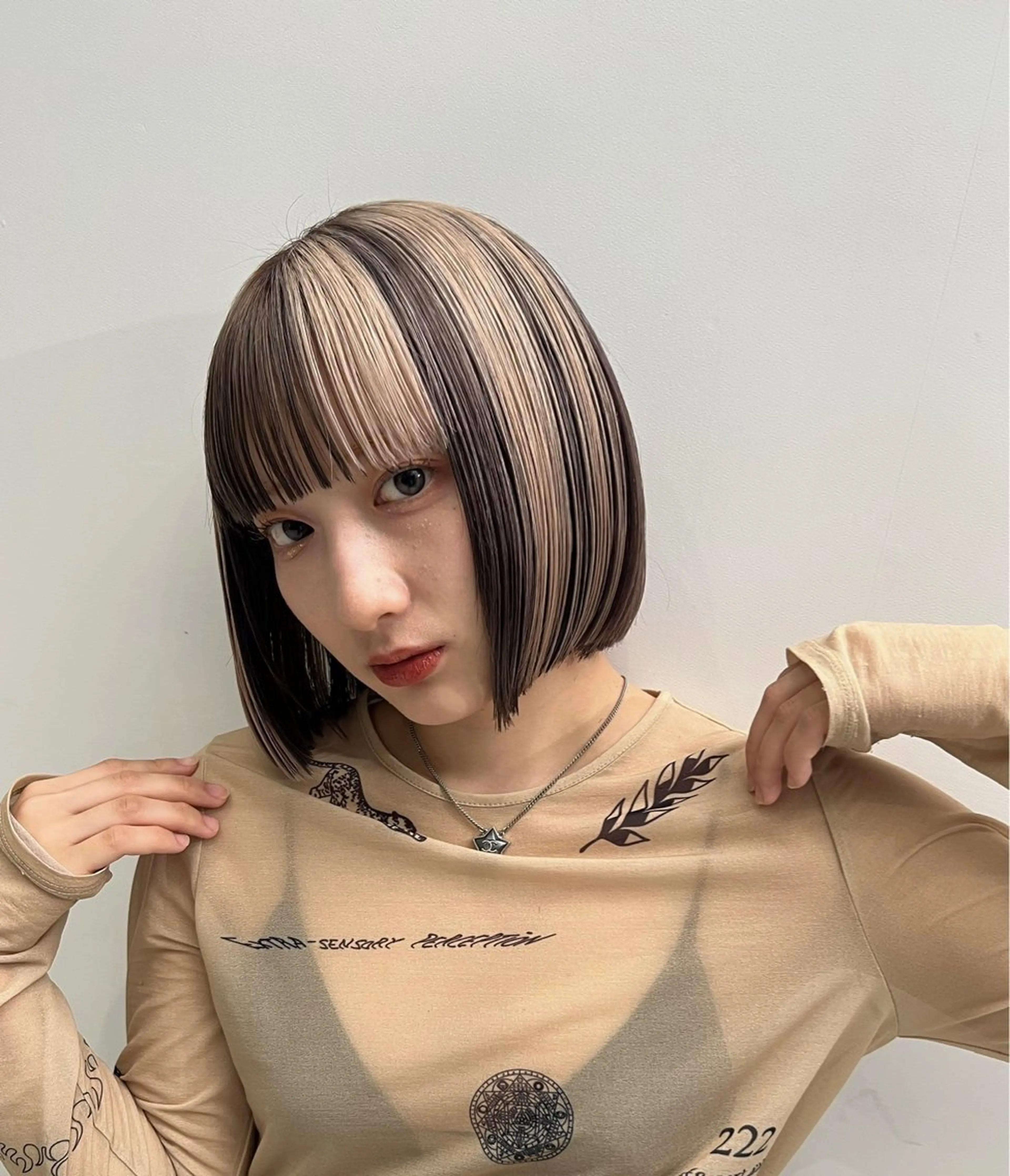 ショート カラー Ryo リョウのヘアスタイル