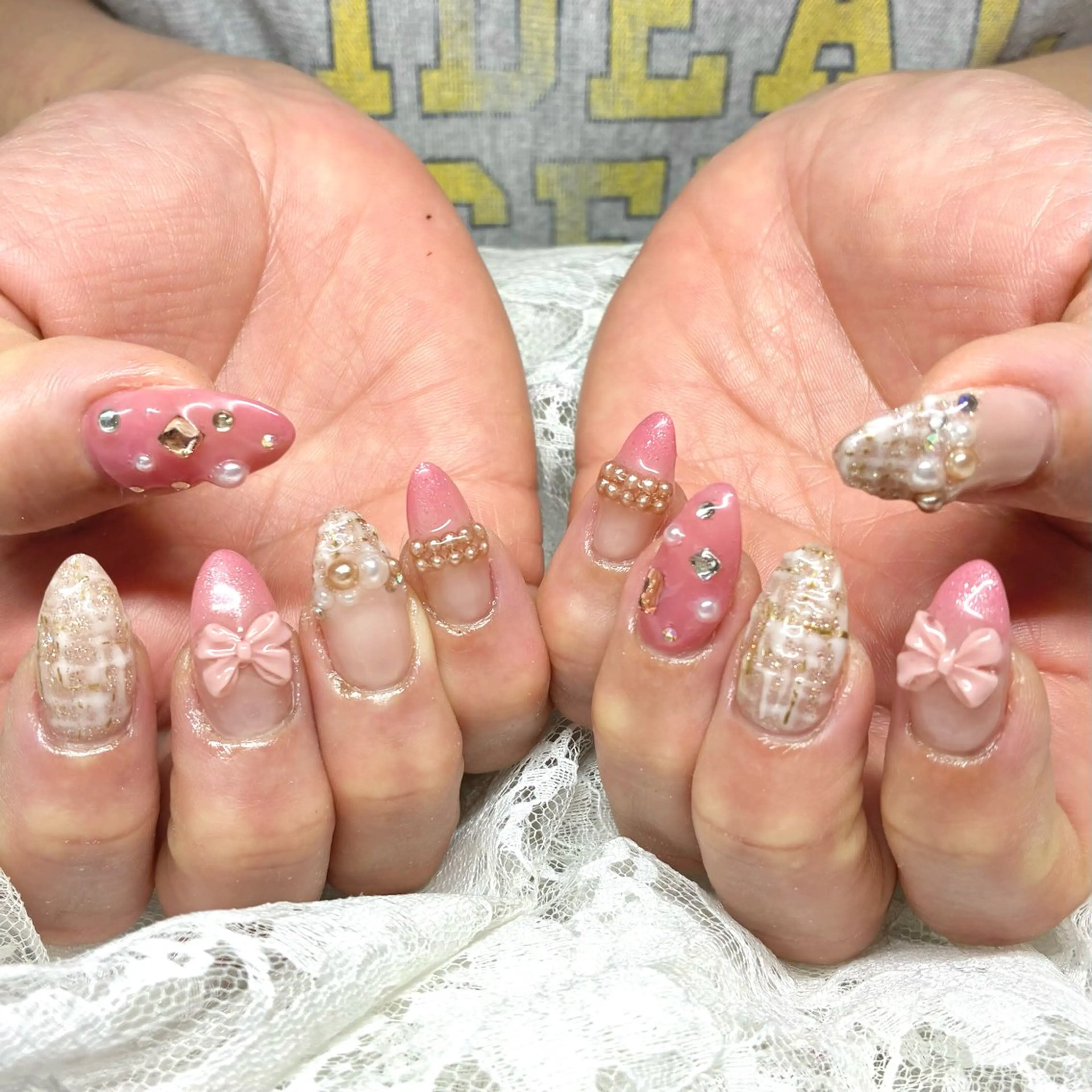 ネイル ハンドネイル Nail ヌシん家 AKANEのネイルデザイン