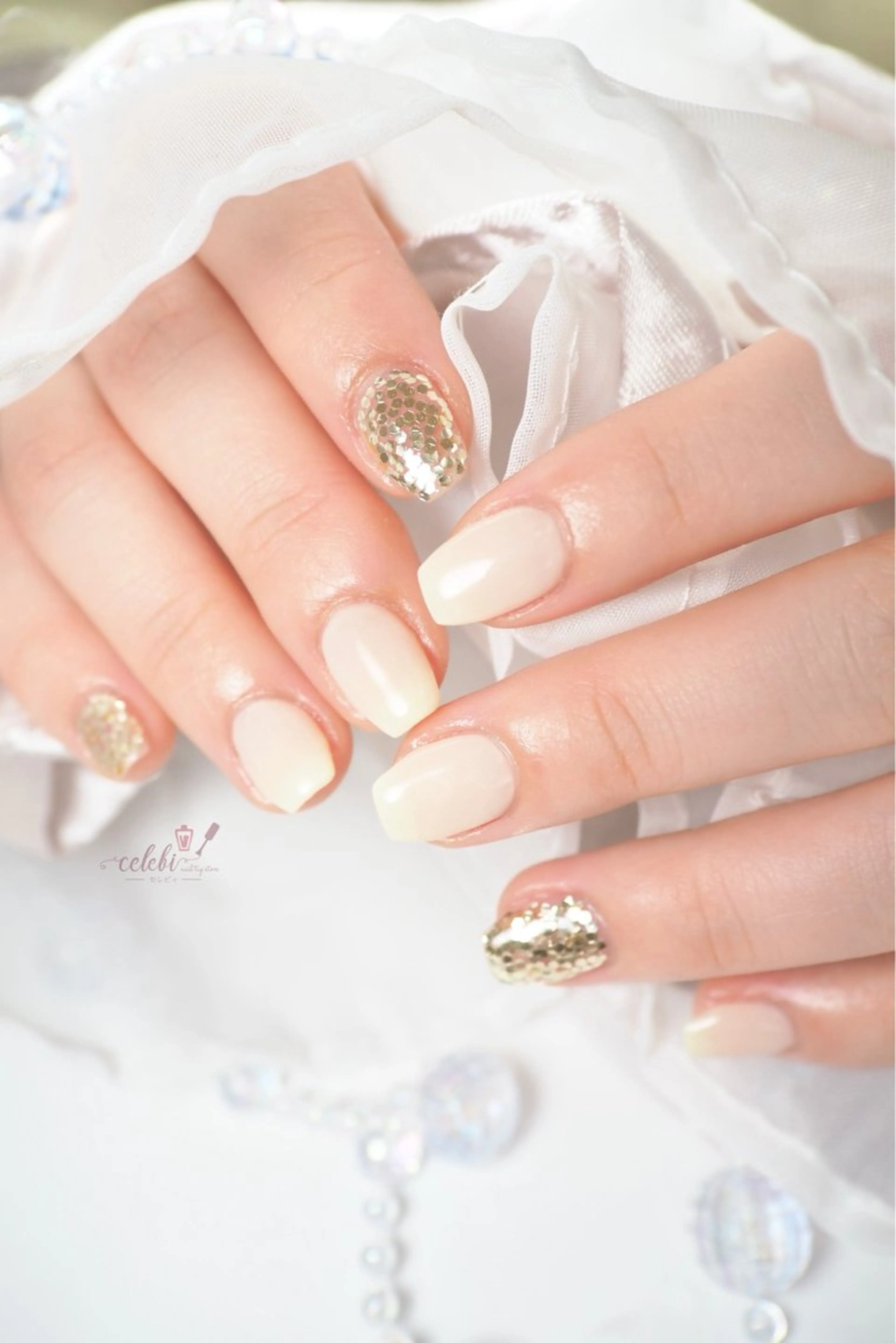 ネイル ハンドネイル ハンドケア オーダーネイルチップ サロンcelebiのネイルデザイン