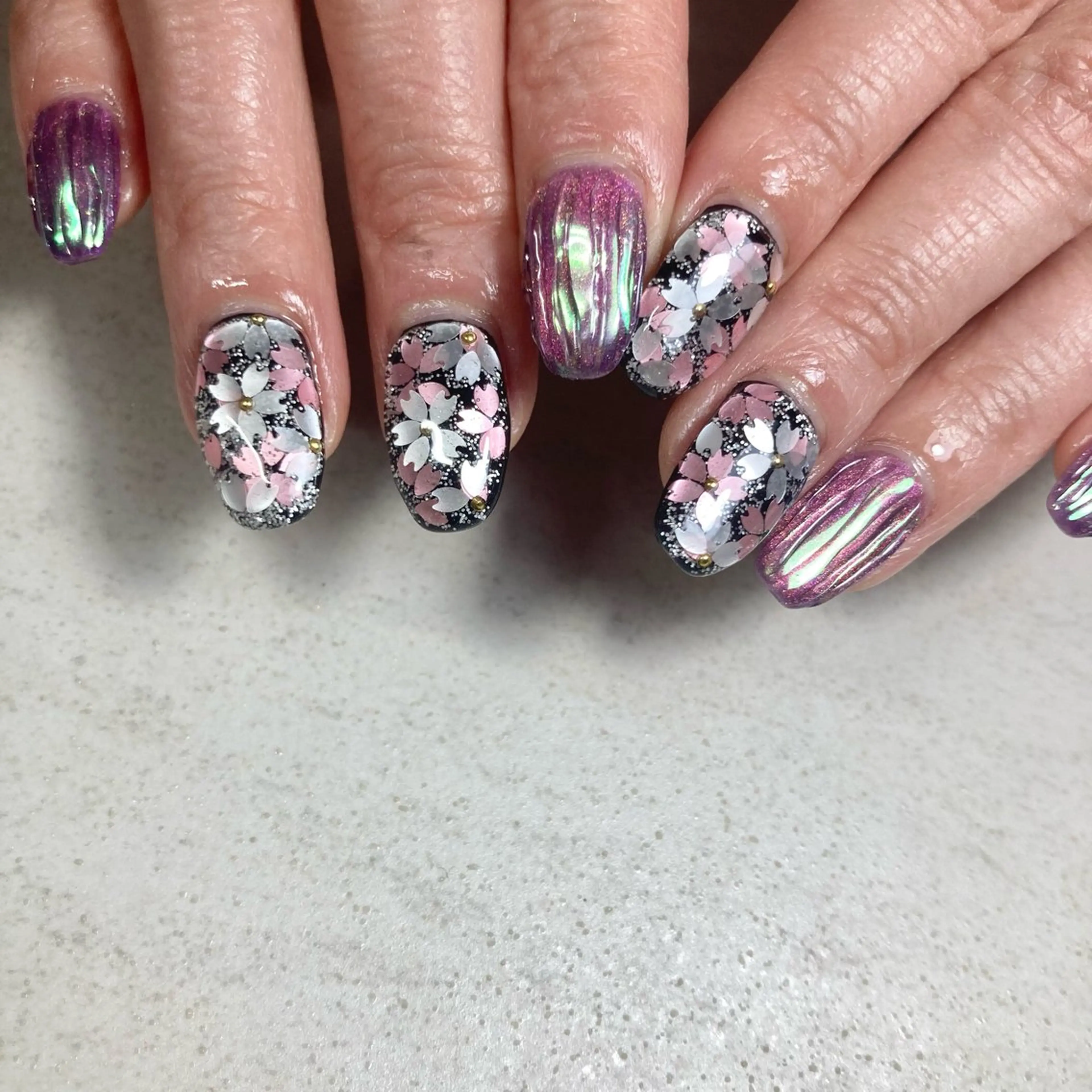 ネイル ハンドネイル sary nailのネイルデザイン