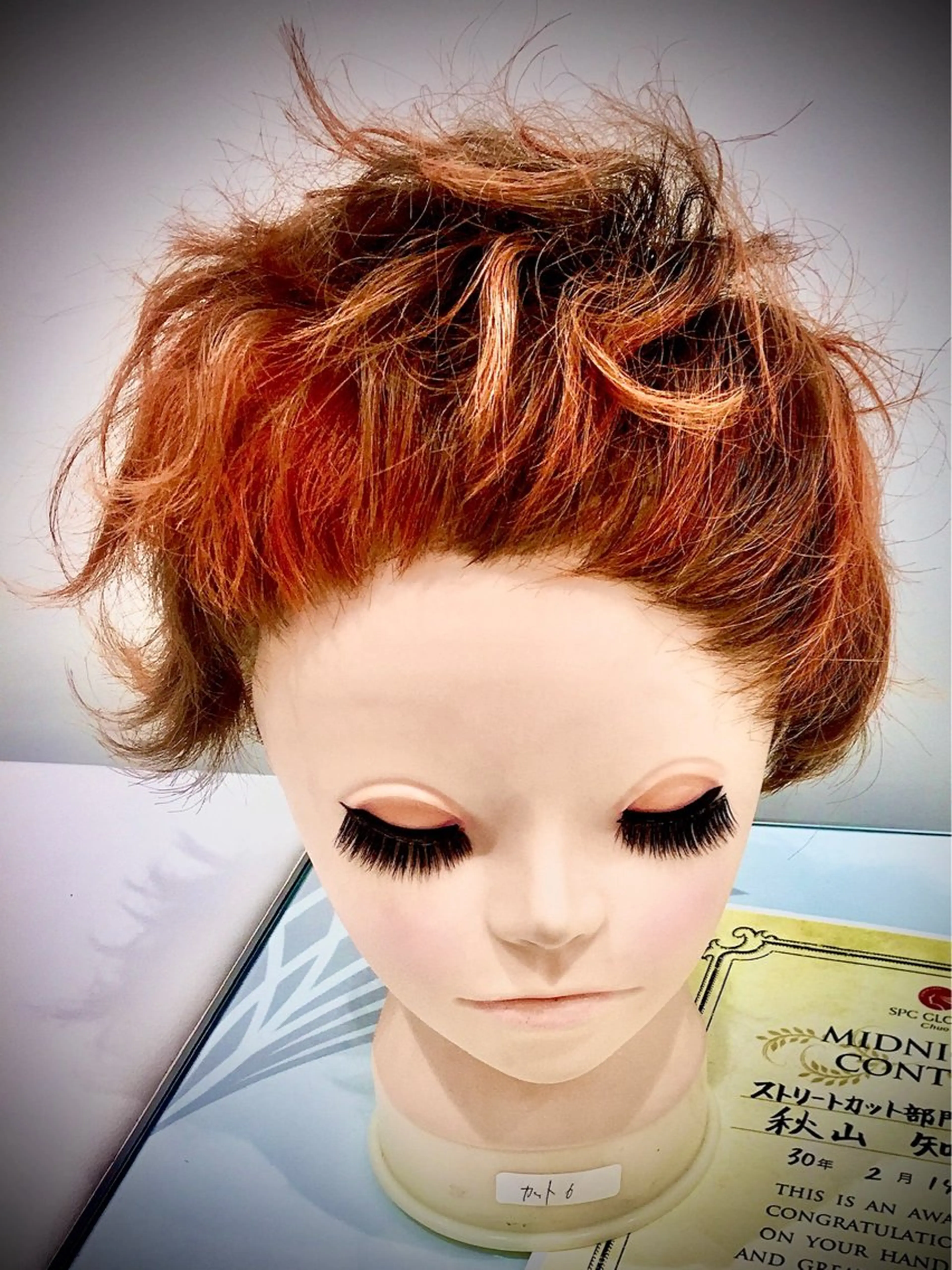 秋山知穂ショート/ 縮毛矯正はお任せ🧸のヘアスタイル