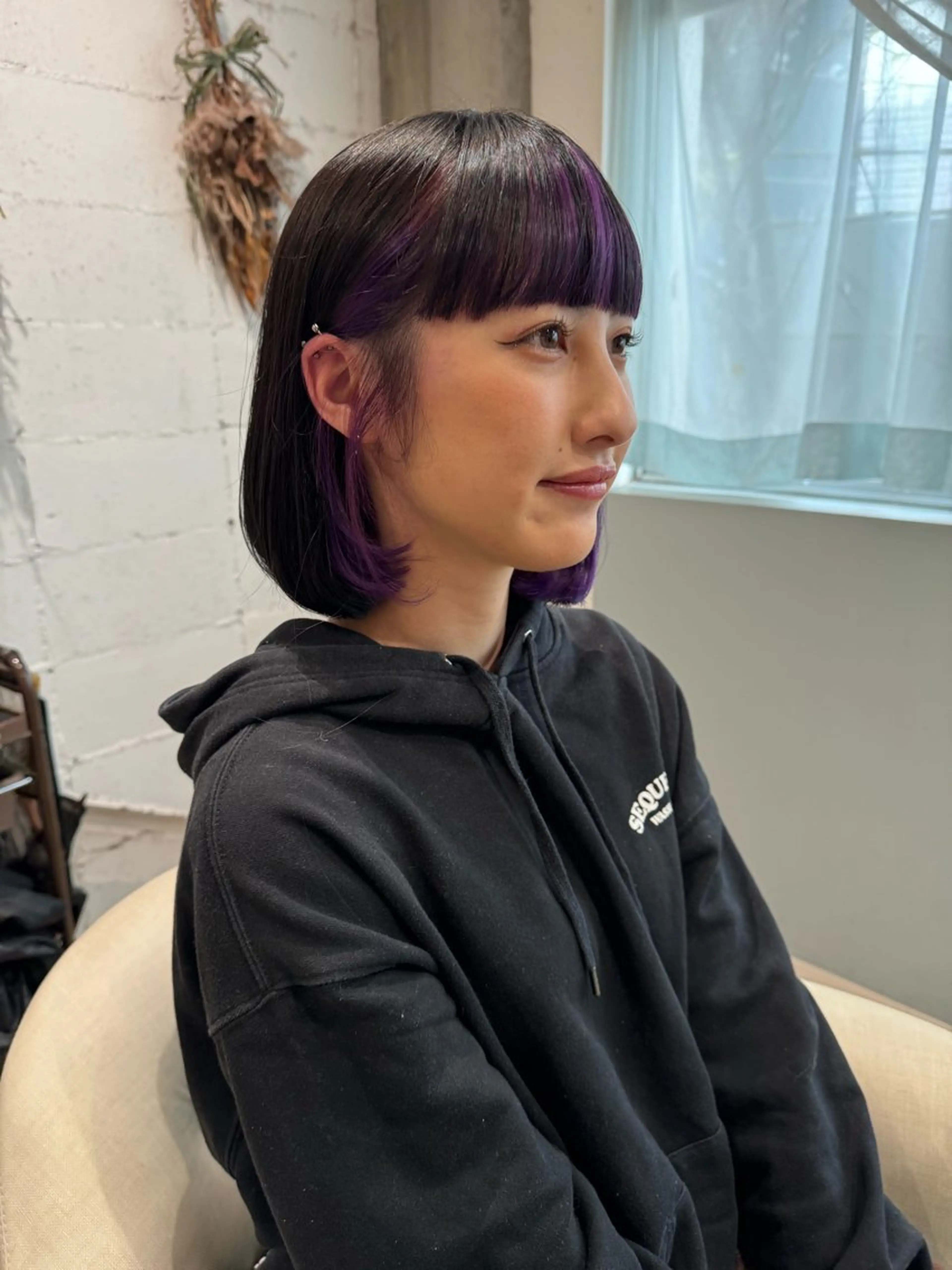 ショート カラー ショート/ボブ パーマ/中原のヘアスタイル