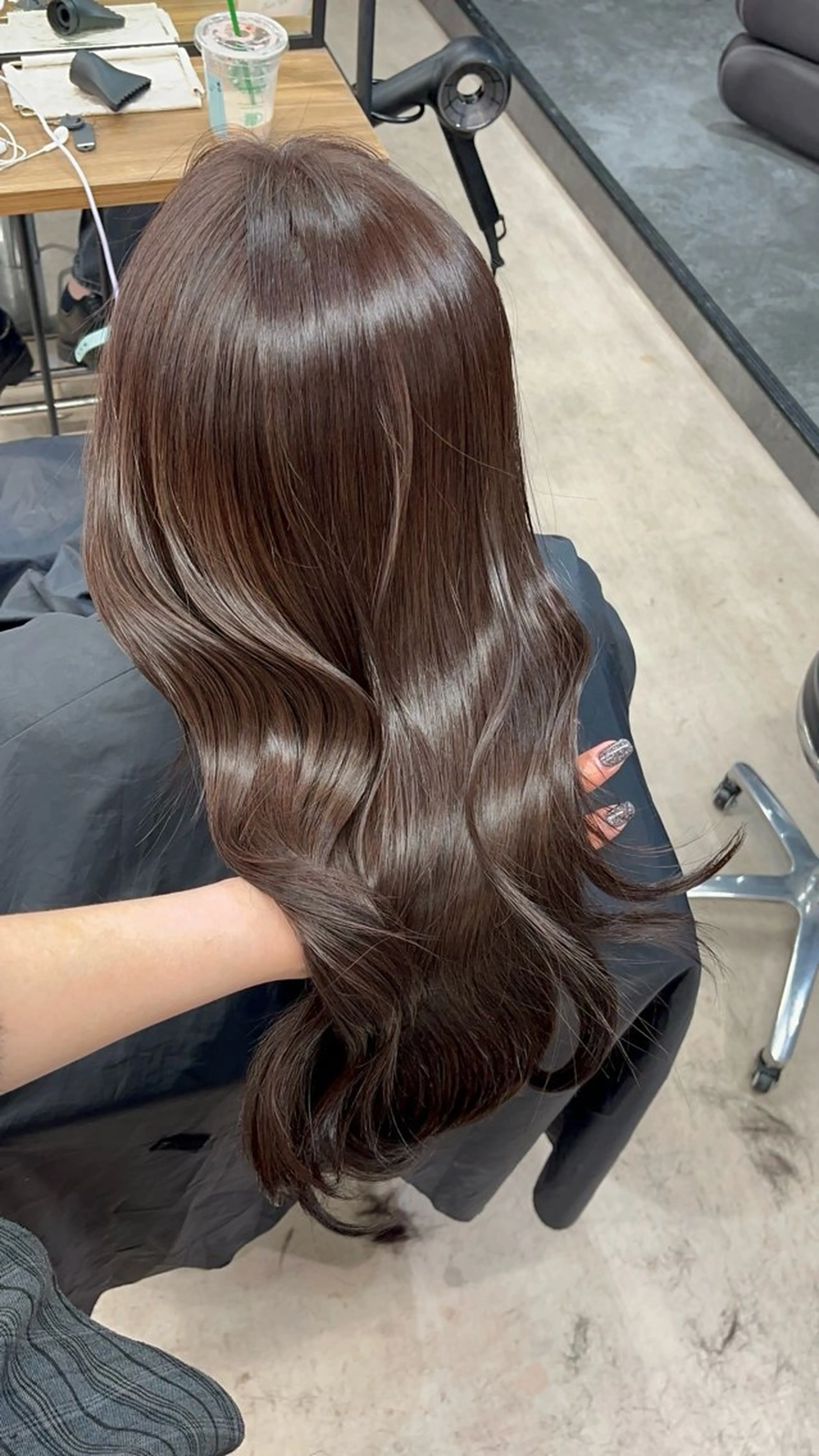 ヘアセット クルミ🤍推し活 🎀ピンクカラーのヘアスタイル