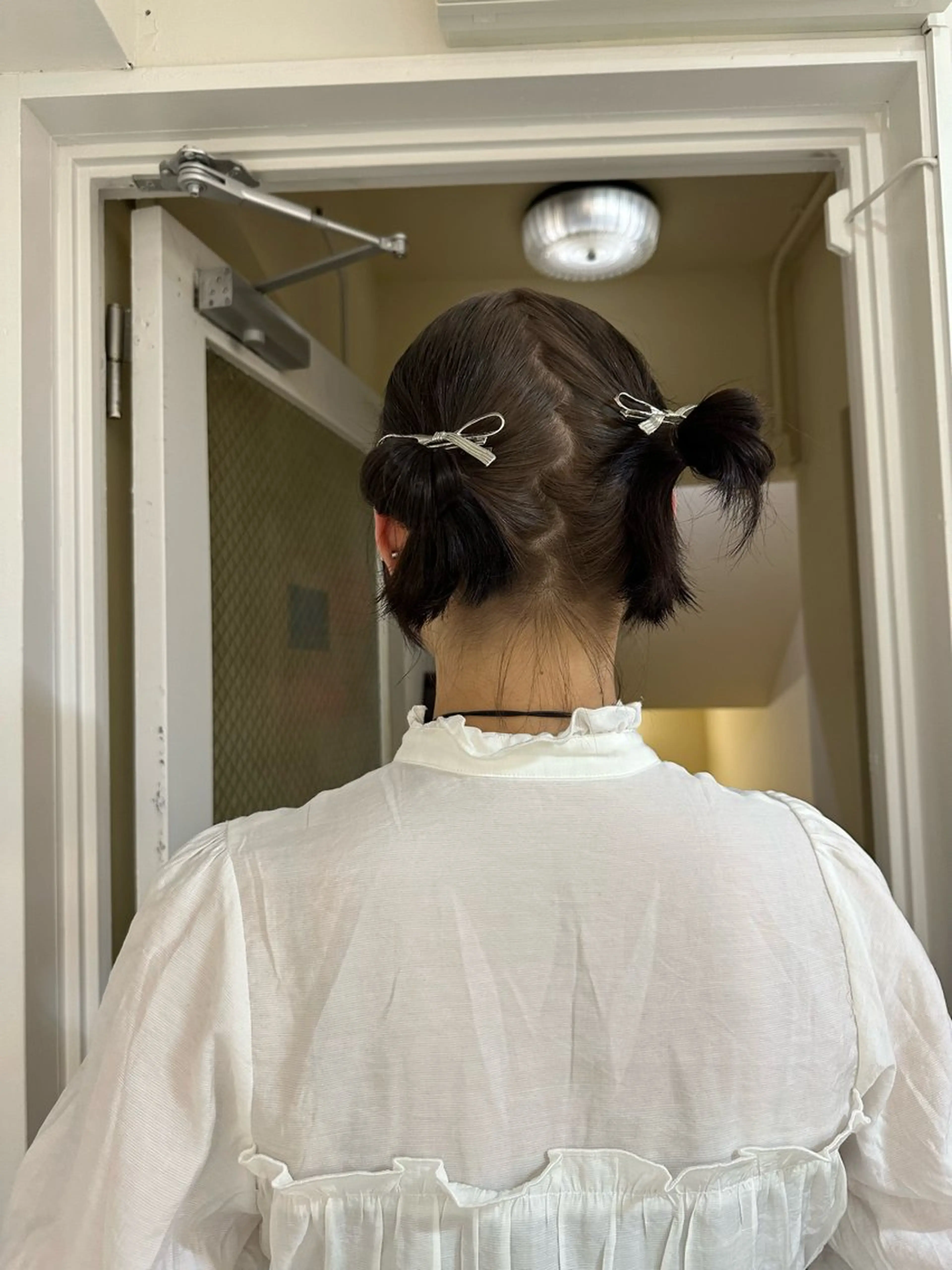 ミディアム 竹中 彩音のヘアスタイル