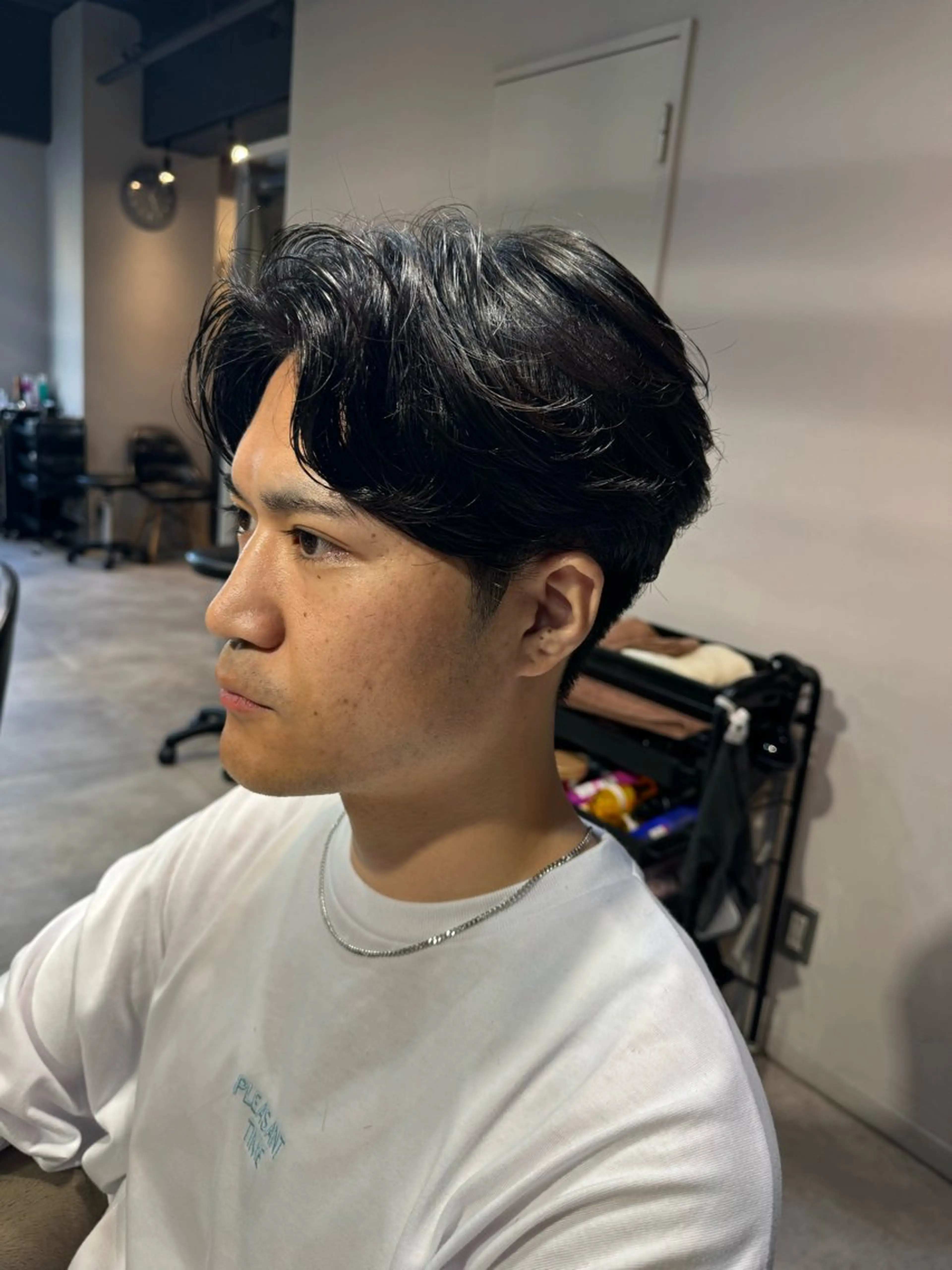 ショート パーマ メンズ カルマパーマ メンズパーマ カット パーマ トリートメント 似合う髪型が 分からない方へのヘアスタイル