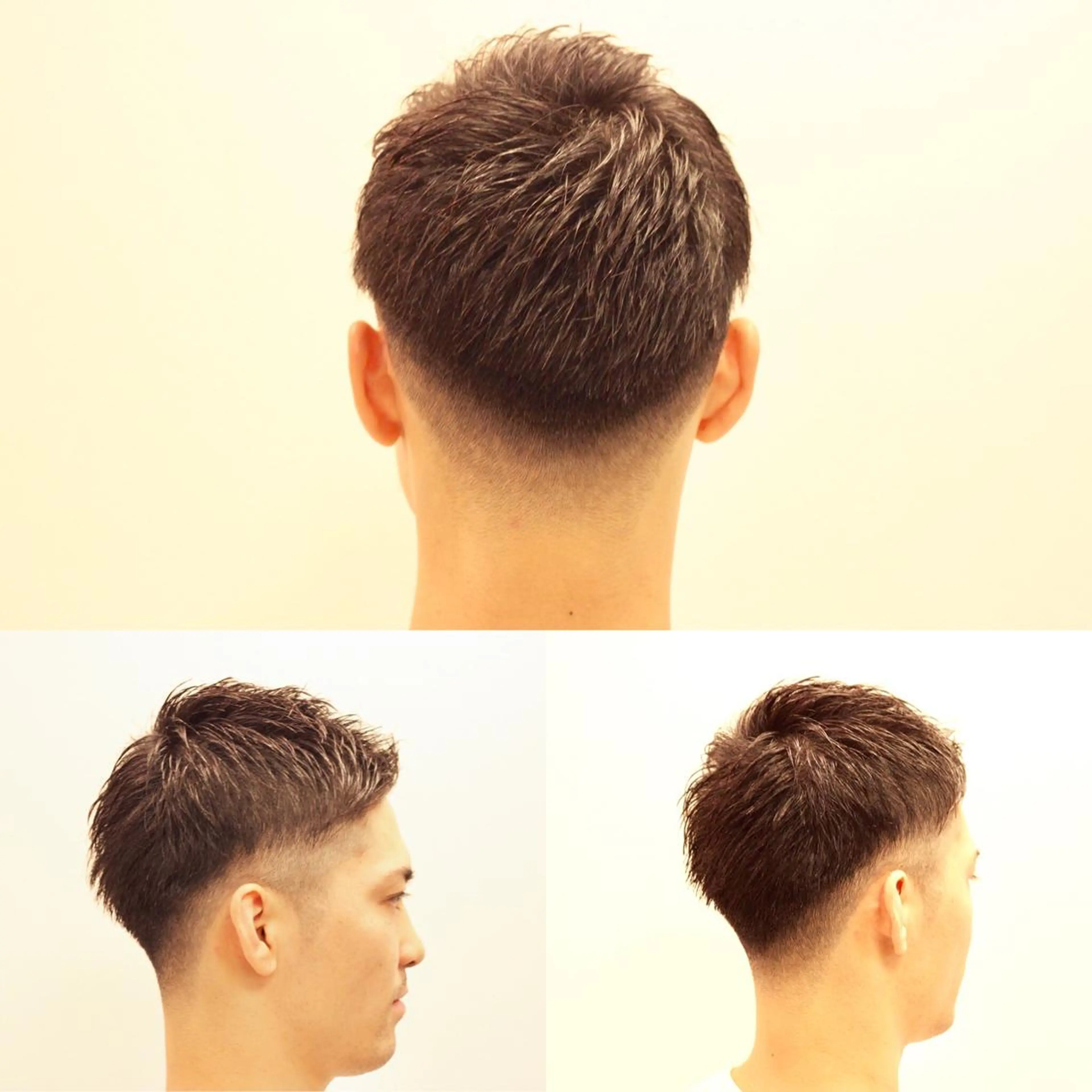 ショート メンズ フェードカット カット ヘアセット 前田賢生 ご新規様はNGのヘアスタイル