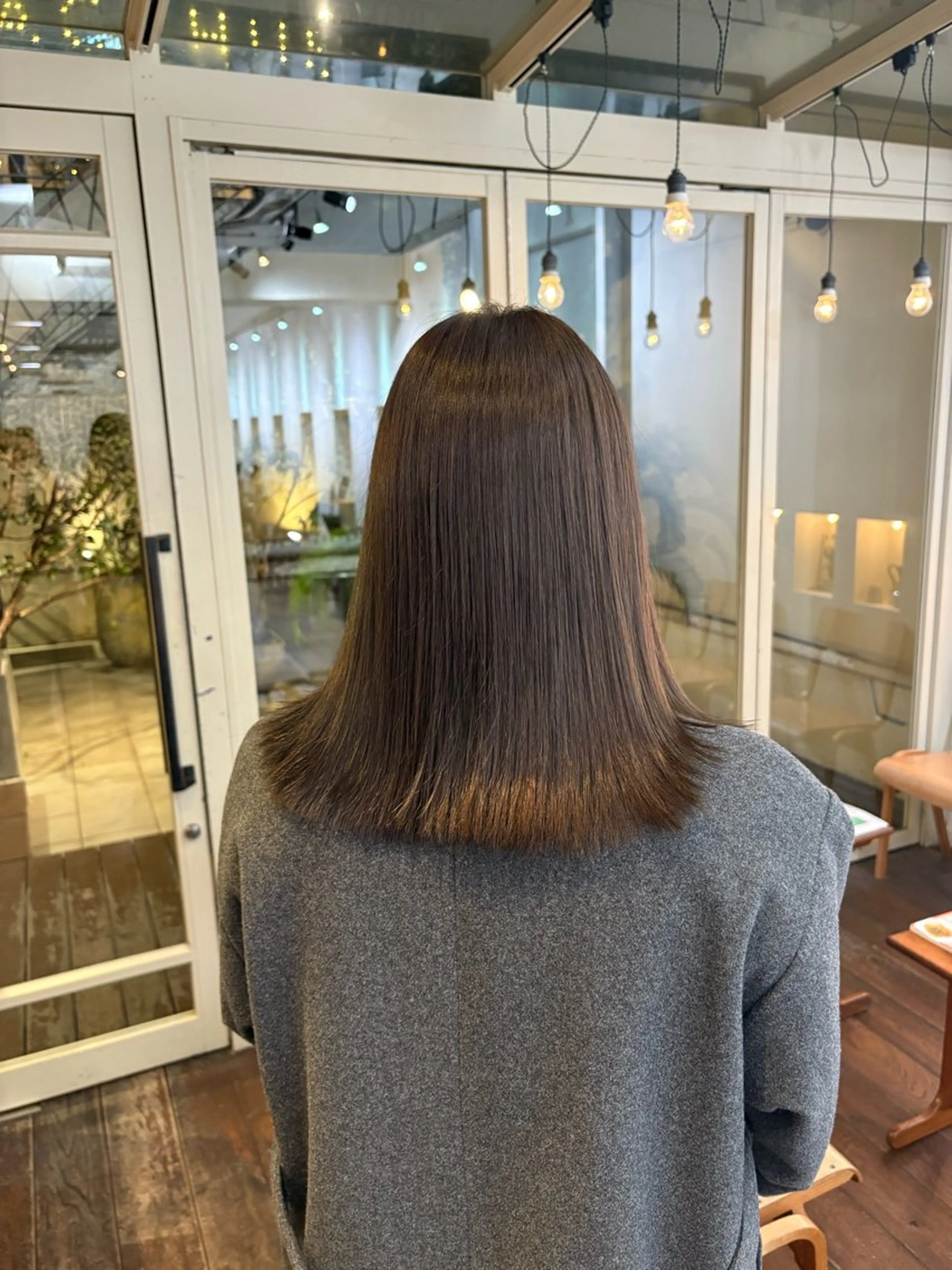 ミディアム ヘアカラー トリートメント Make's表参道 らら🌼のヘアスタイル