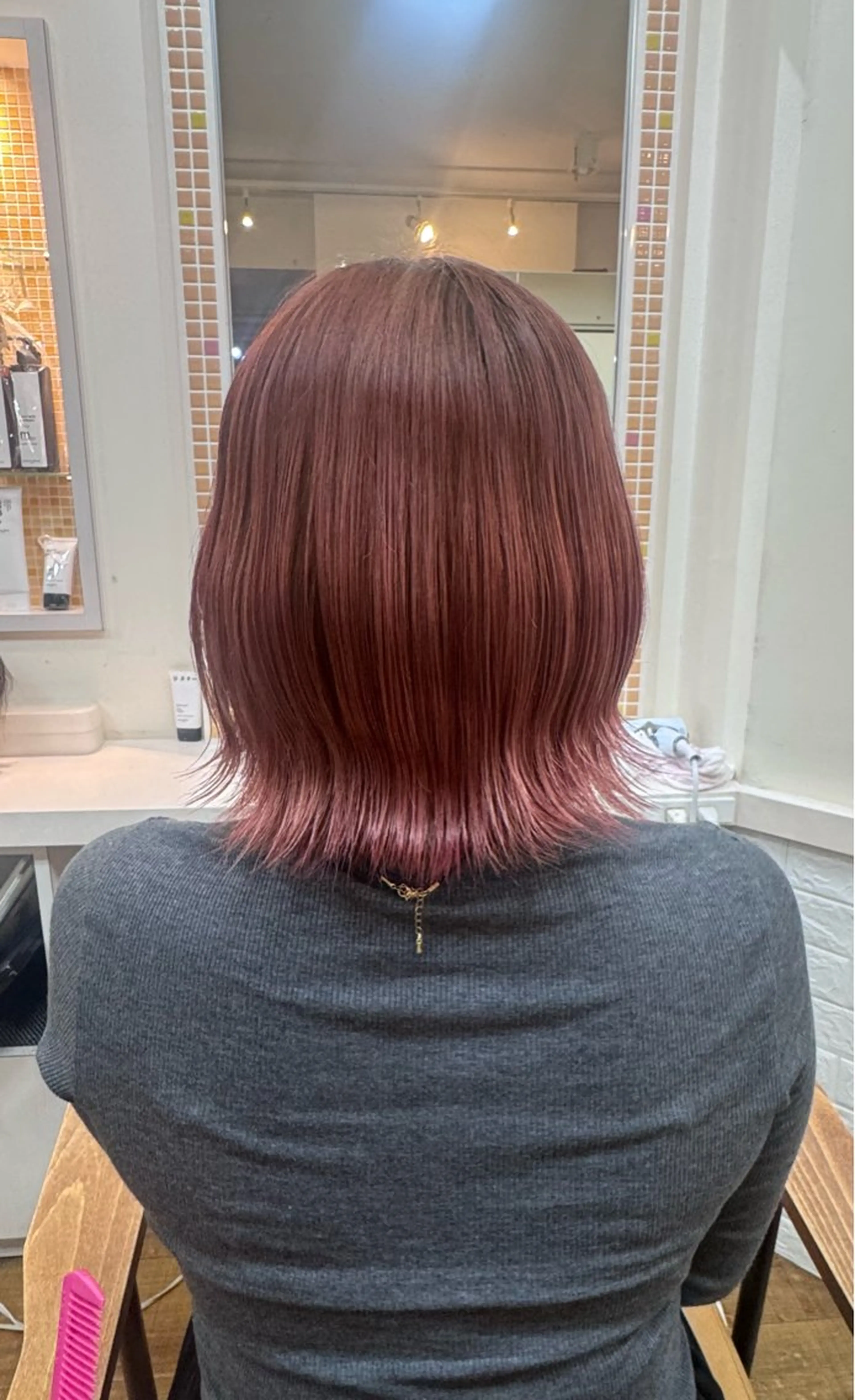 ショート ヘアカラー 森 千明のヘアスタイル