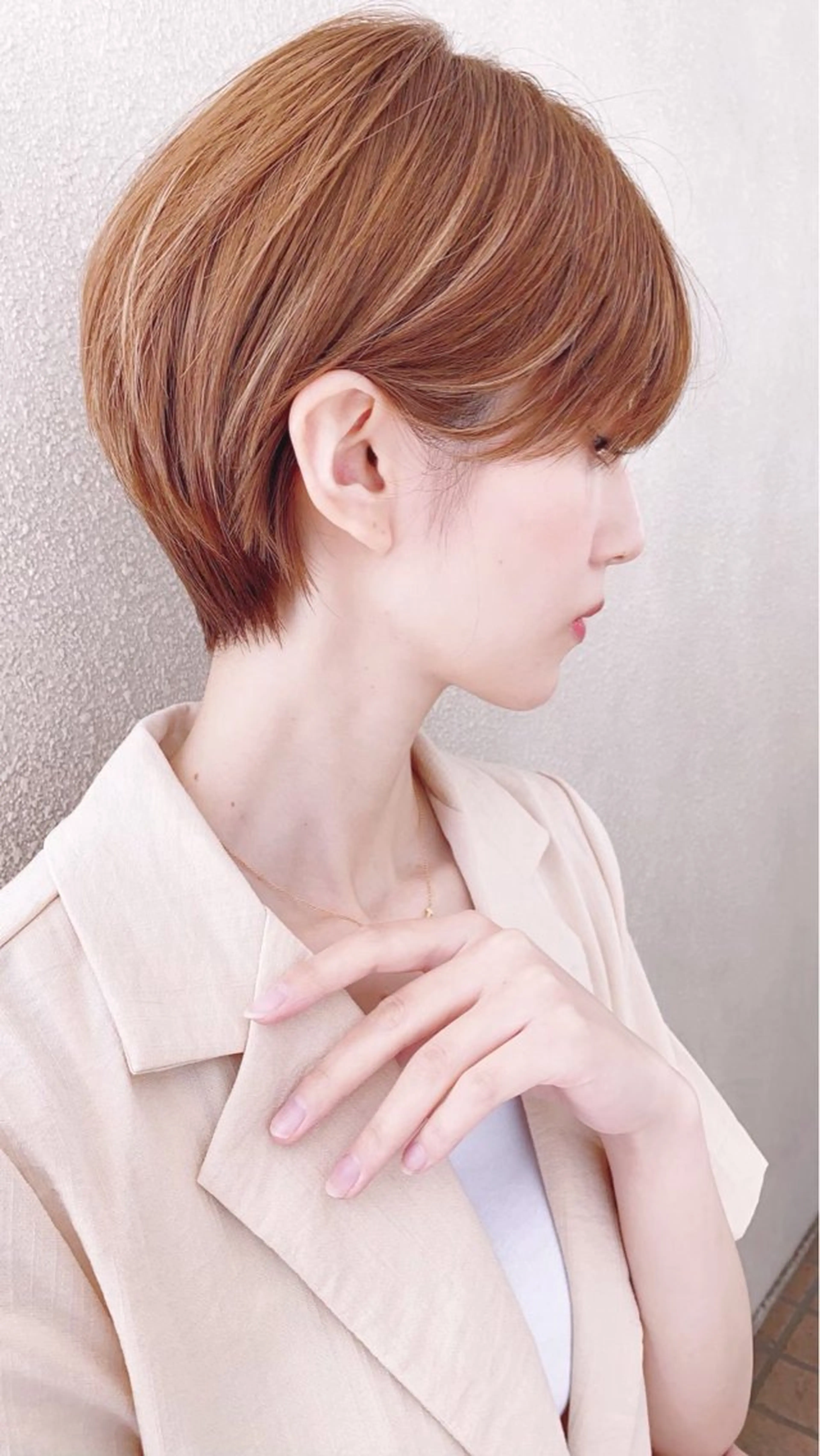 ショート フラミューム伊勢崎所属・ㅤ ㅤ ㅤ ㅤ あゆみのヘアスタイル