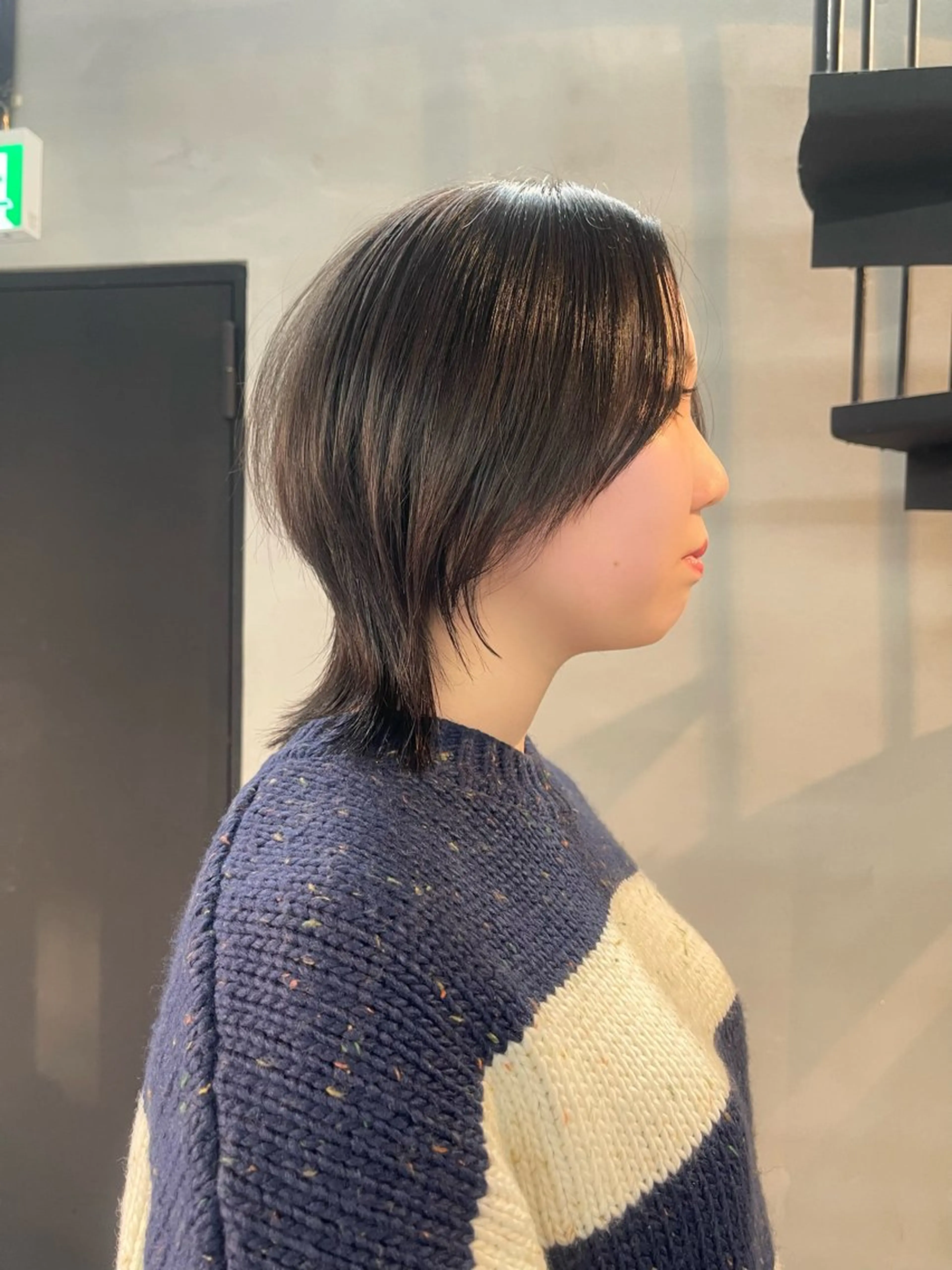 ショート レイヤーカット ショートヘア ウルフカット ウルフレイヤー カット トリートメント 柏 ウルフ/レイヤー 田中佐和🐺のヘアスタイル