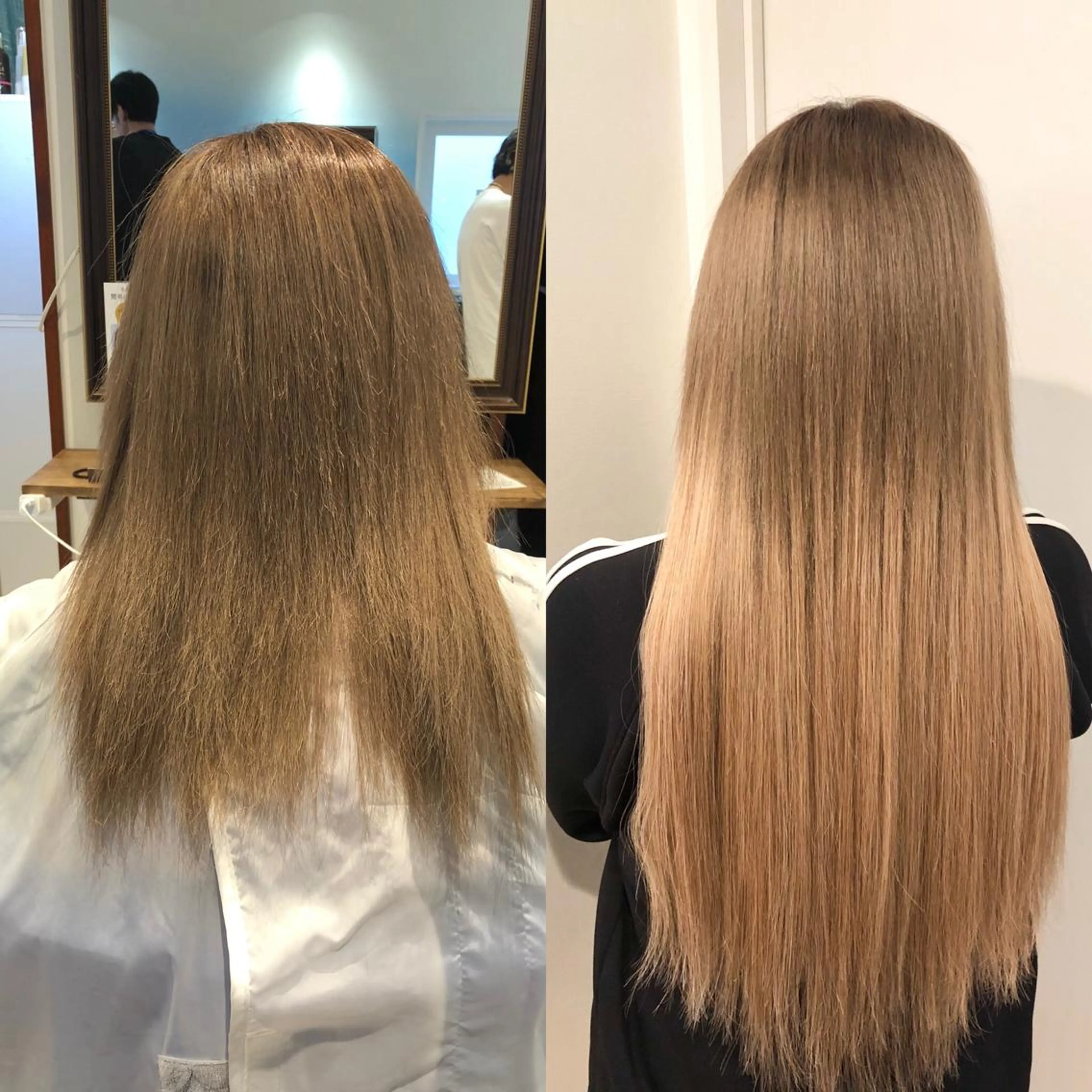 ロング カラー ヘアアレンジ シールエクステ ダブルカラー ハイライトカラー インナーカラー エクステ ヘアカラー エクステ 🧡艶髪ちゅるん髪 🫧🧡YUKI❄️のヘアスタイル