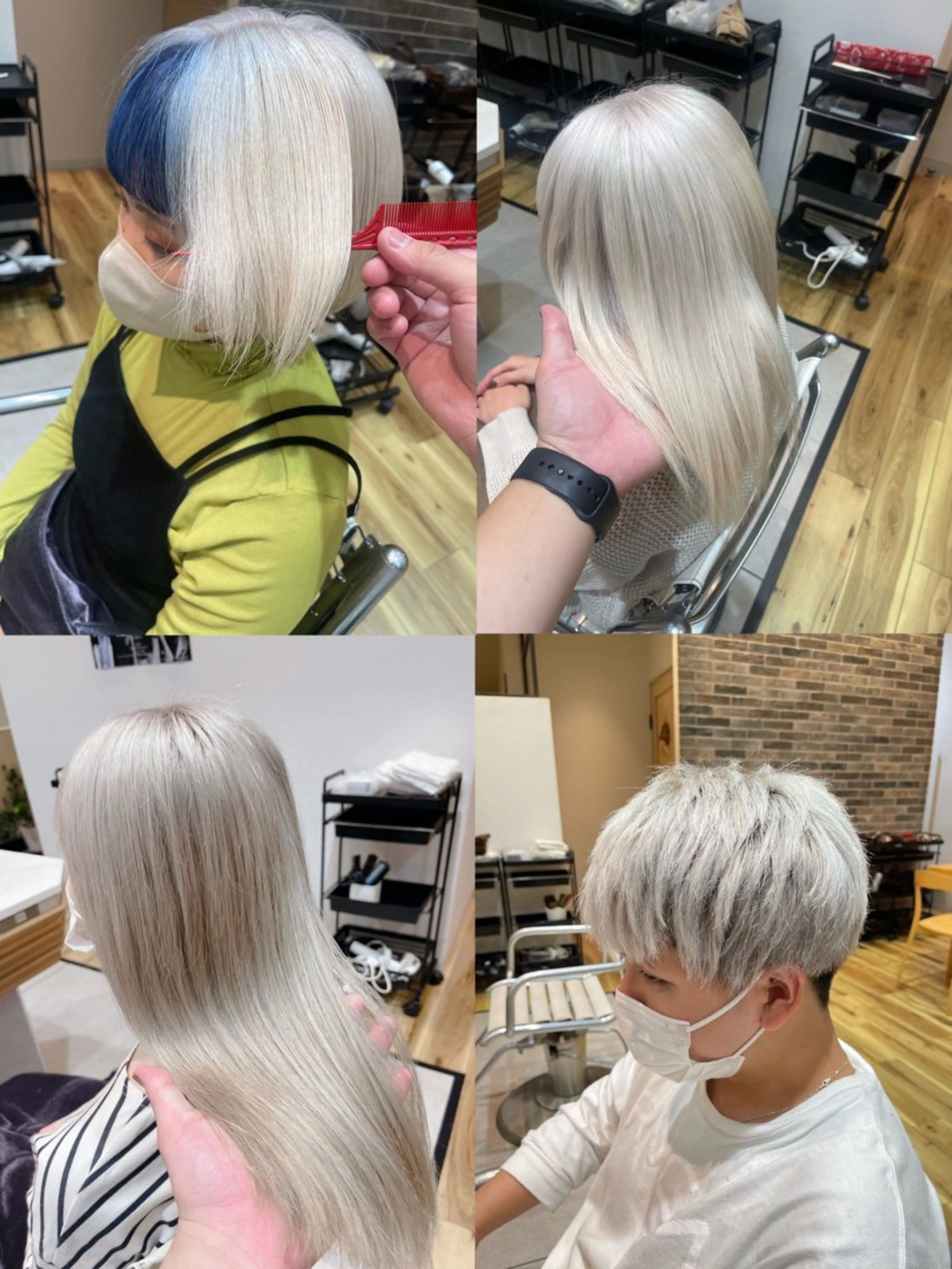 カラー 碇山 楓己のヘアスタイル