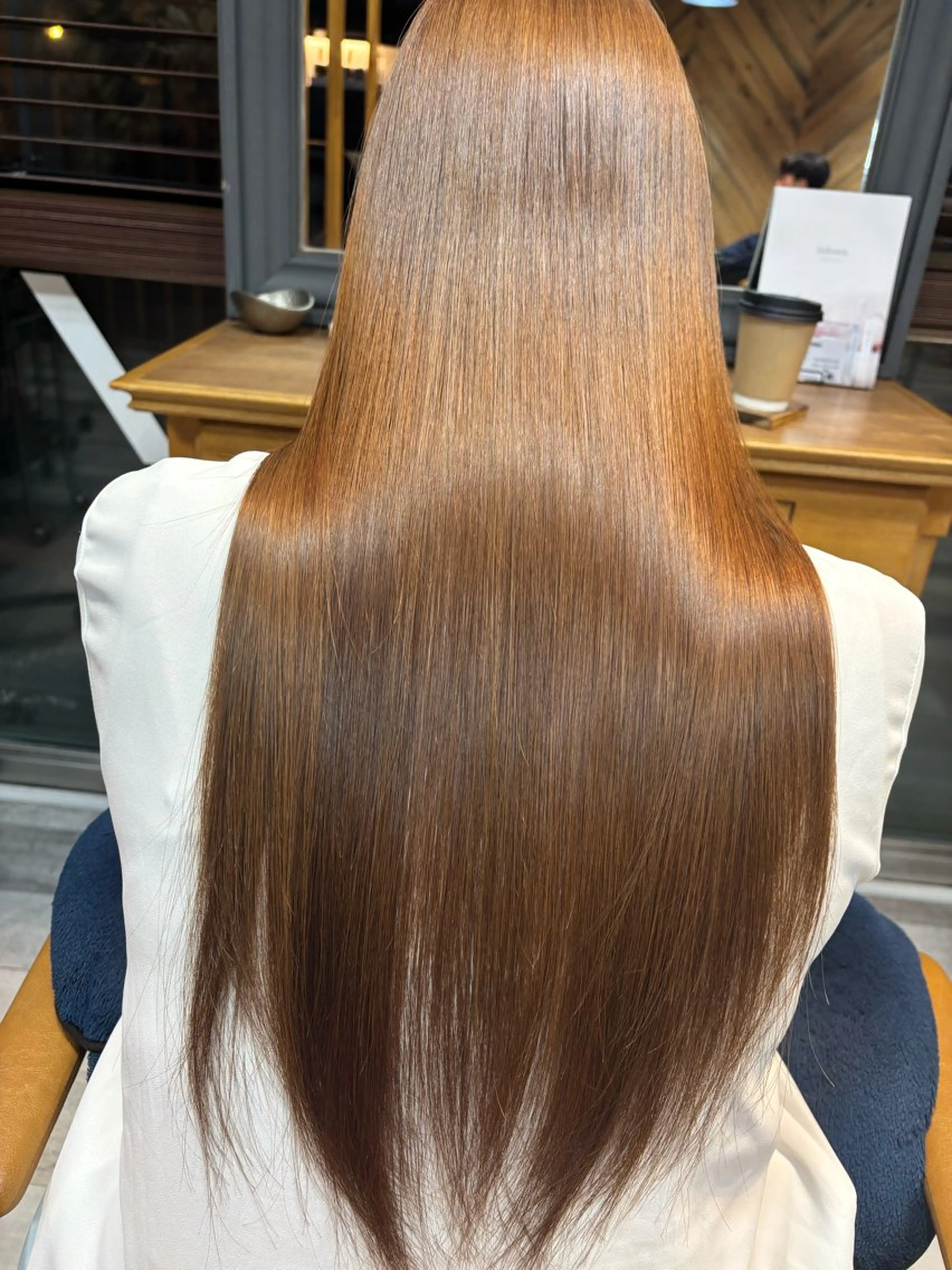 ロング カラー ブラウンカラー 岡本樹一 🍁のヘアスタイル