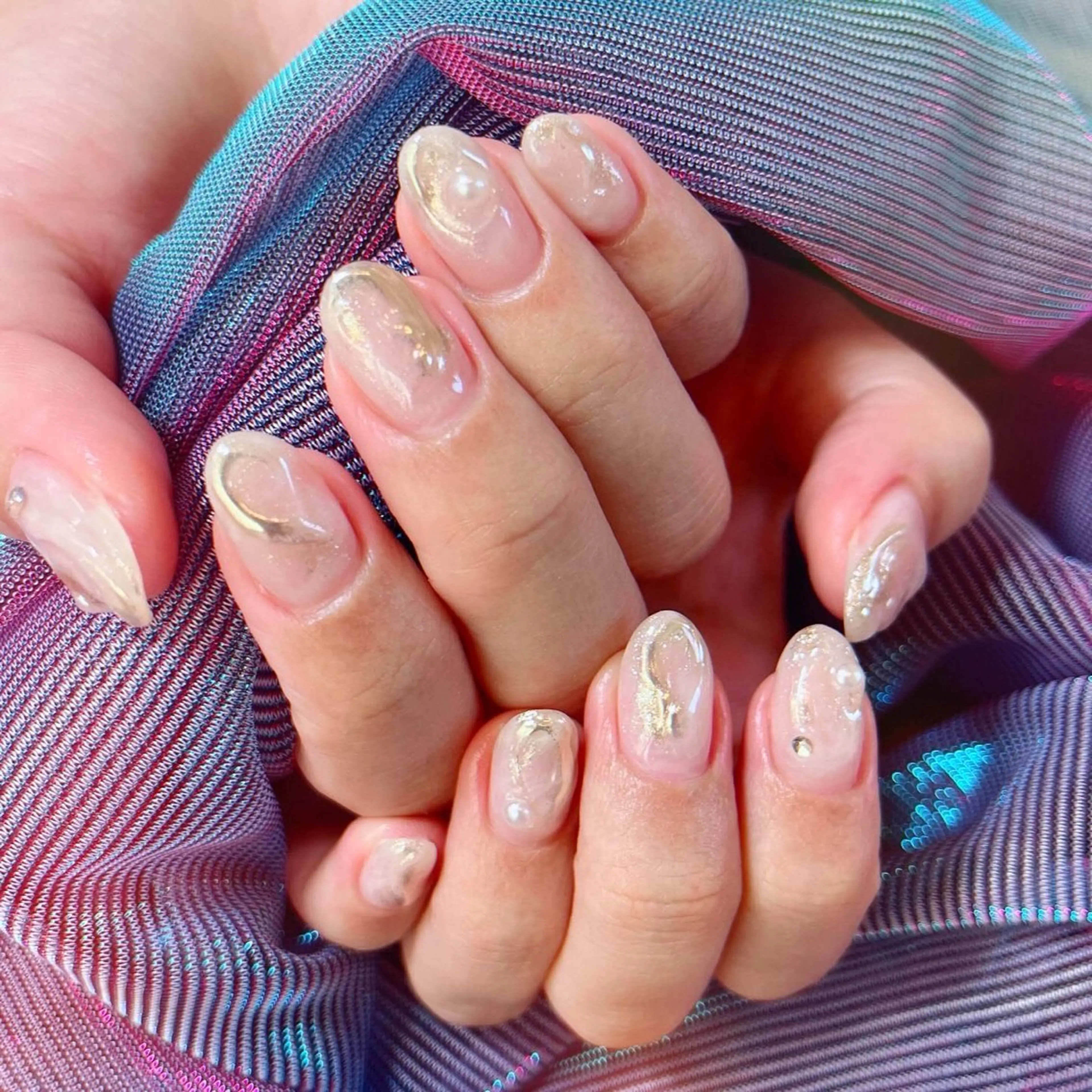 ネイル ニュアンスネイル RUI ☆のネイルデザイン