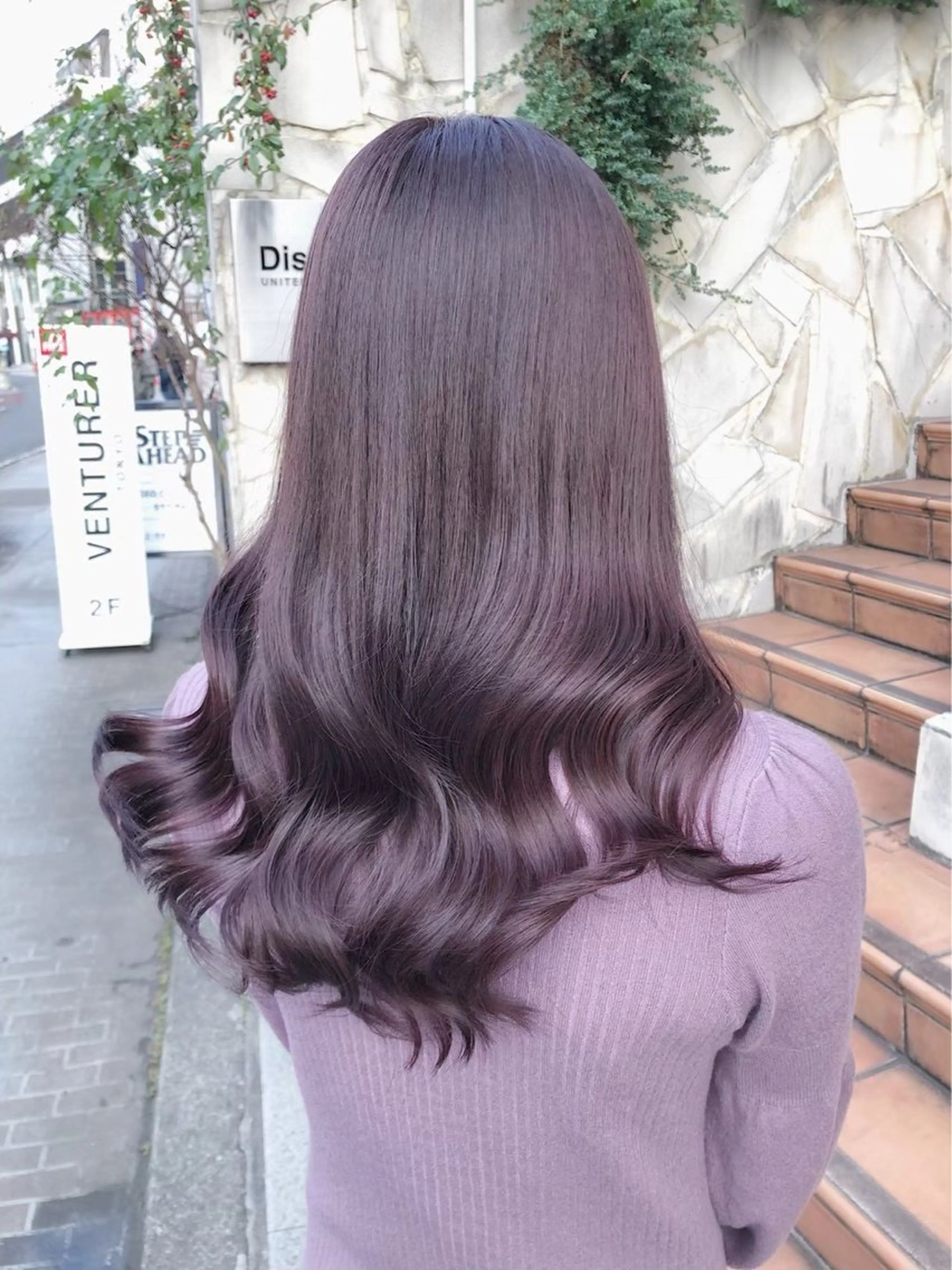 ロング カラー 透明感🫧暖色カラー miuのヘアスタイル