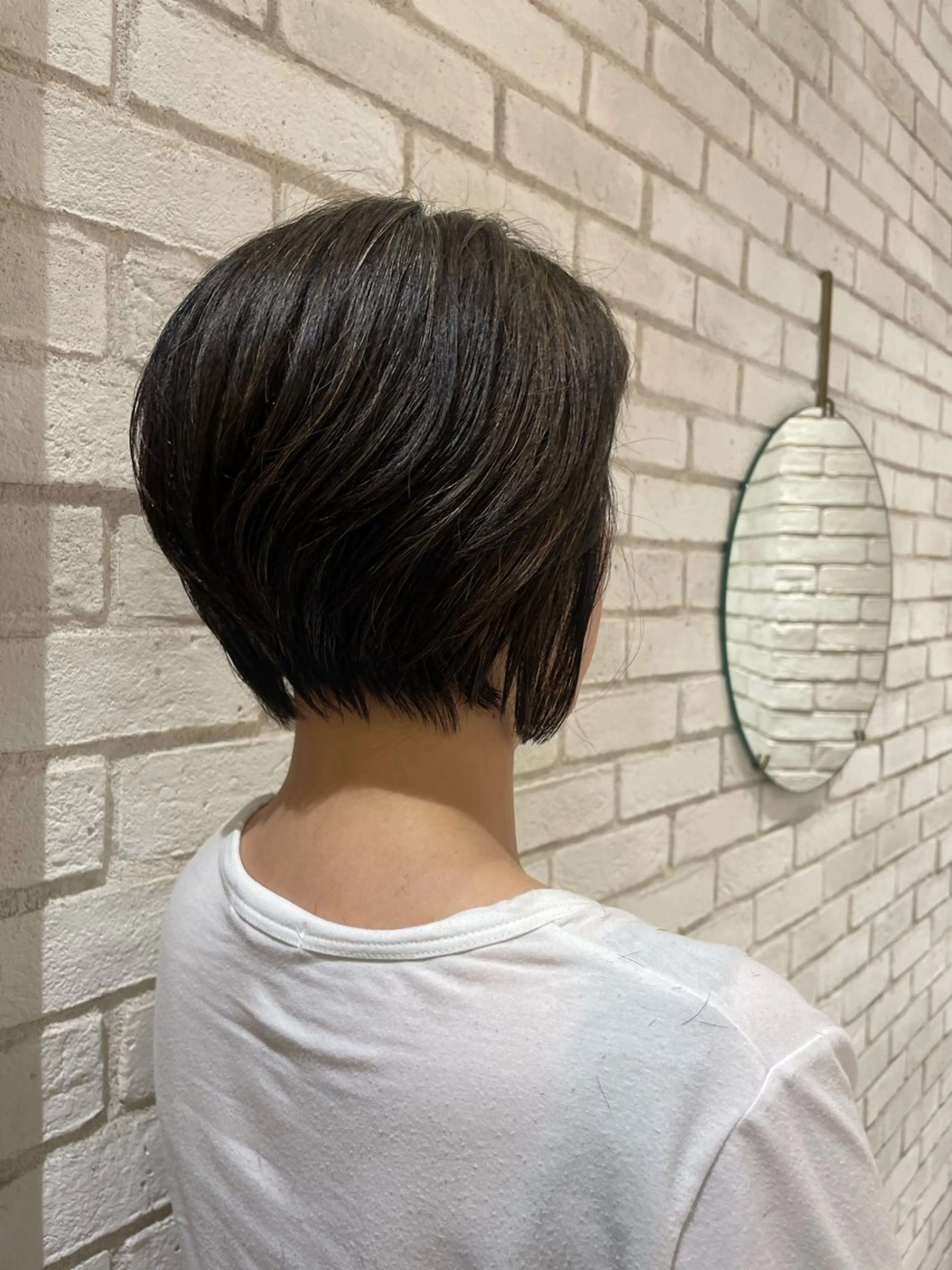 ショート ショートヘア シモカワ マシロのヘアスタイル