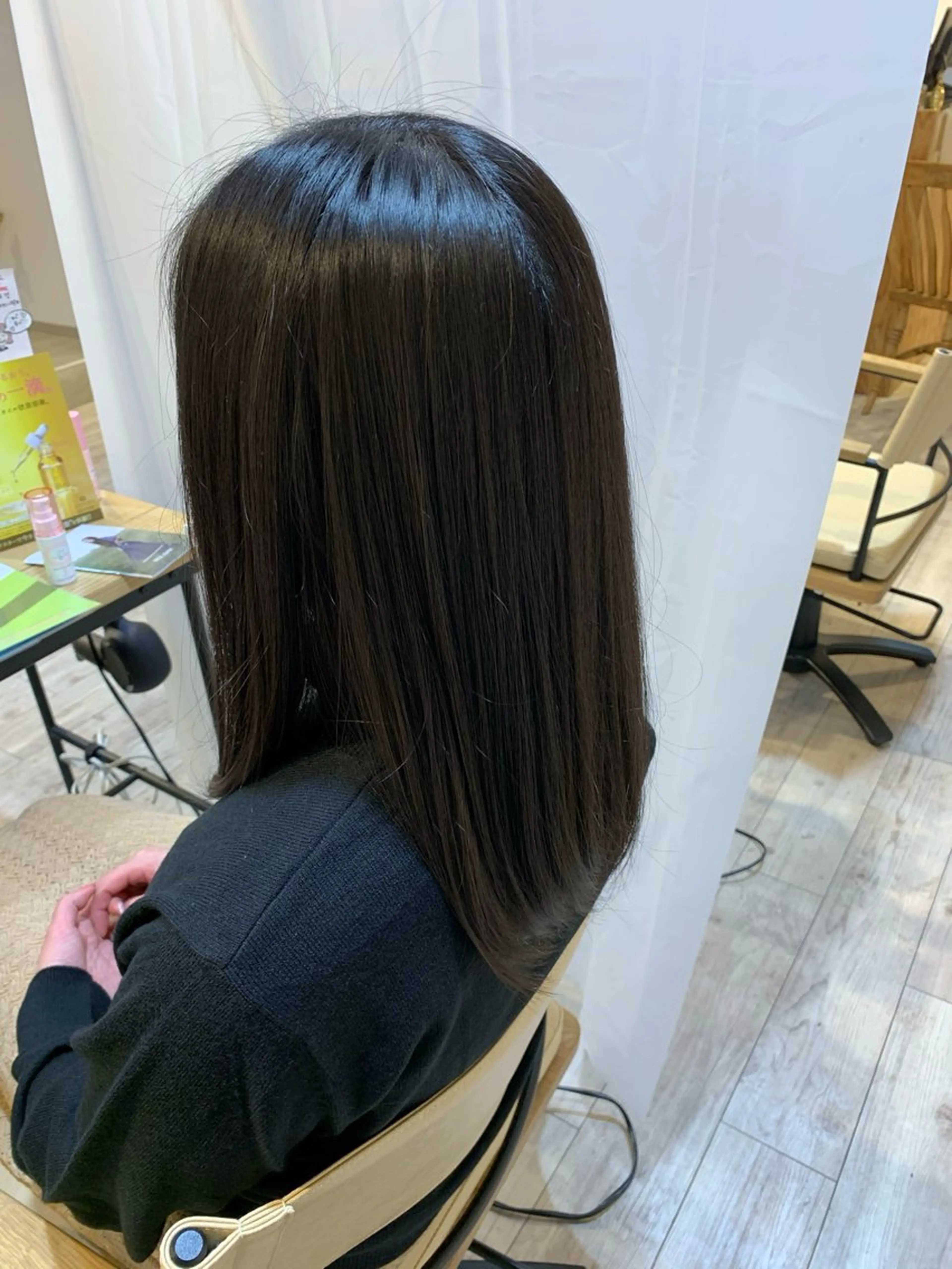カット ヘアカラー パーマ 縮毛矯正 トリートメント ヘッドスパ ヘアセット 福西晃希 【艶髪・髪質改善】のヘアスタイル