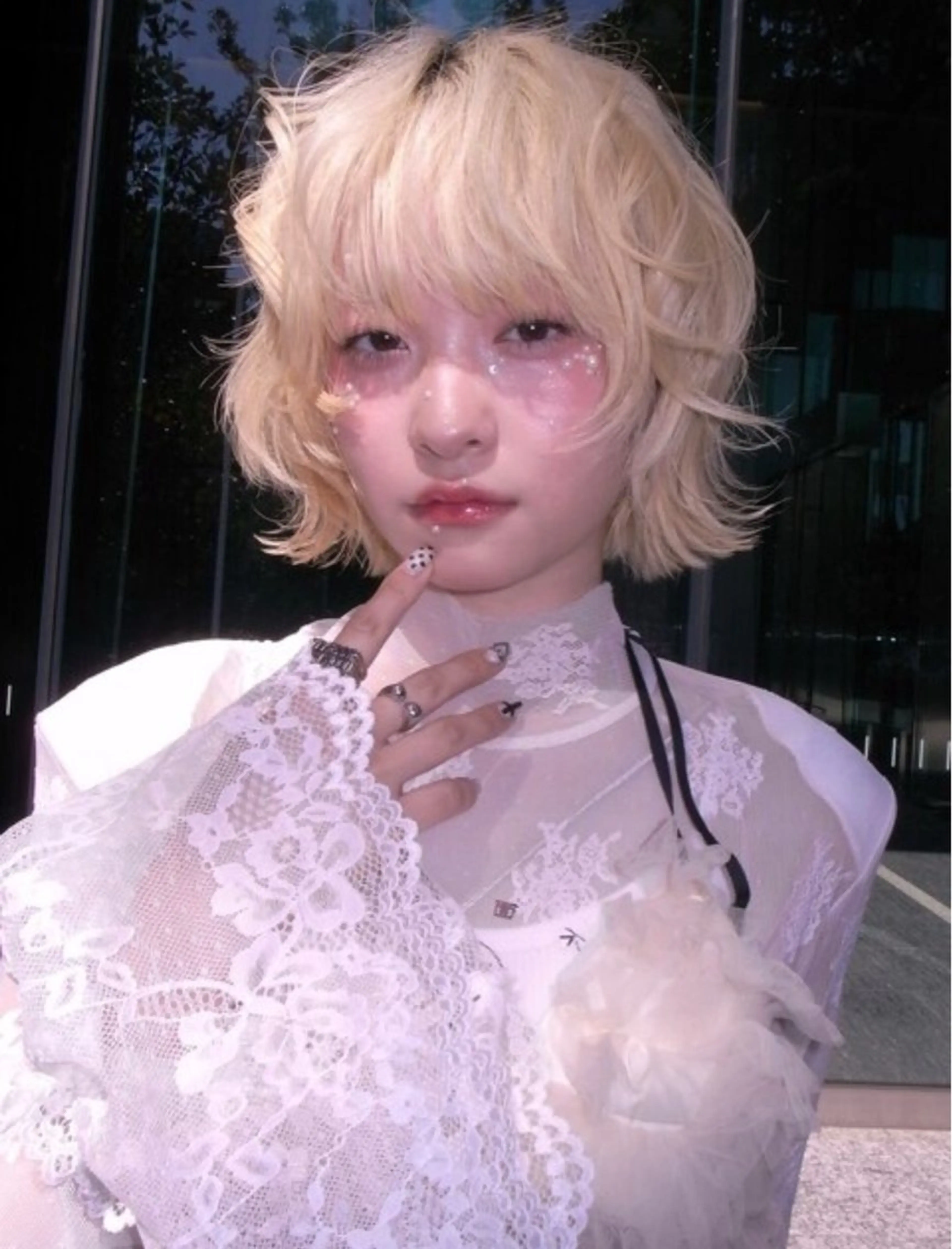 ショート ボブ ヘアカラー 似合わせ ｜レイヤー 🪽ayanaのヘアスタイル