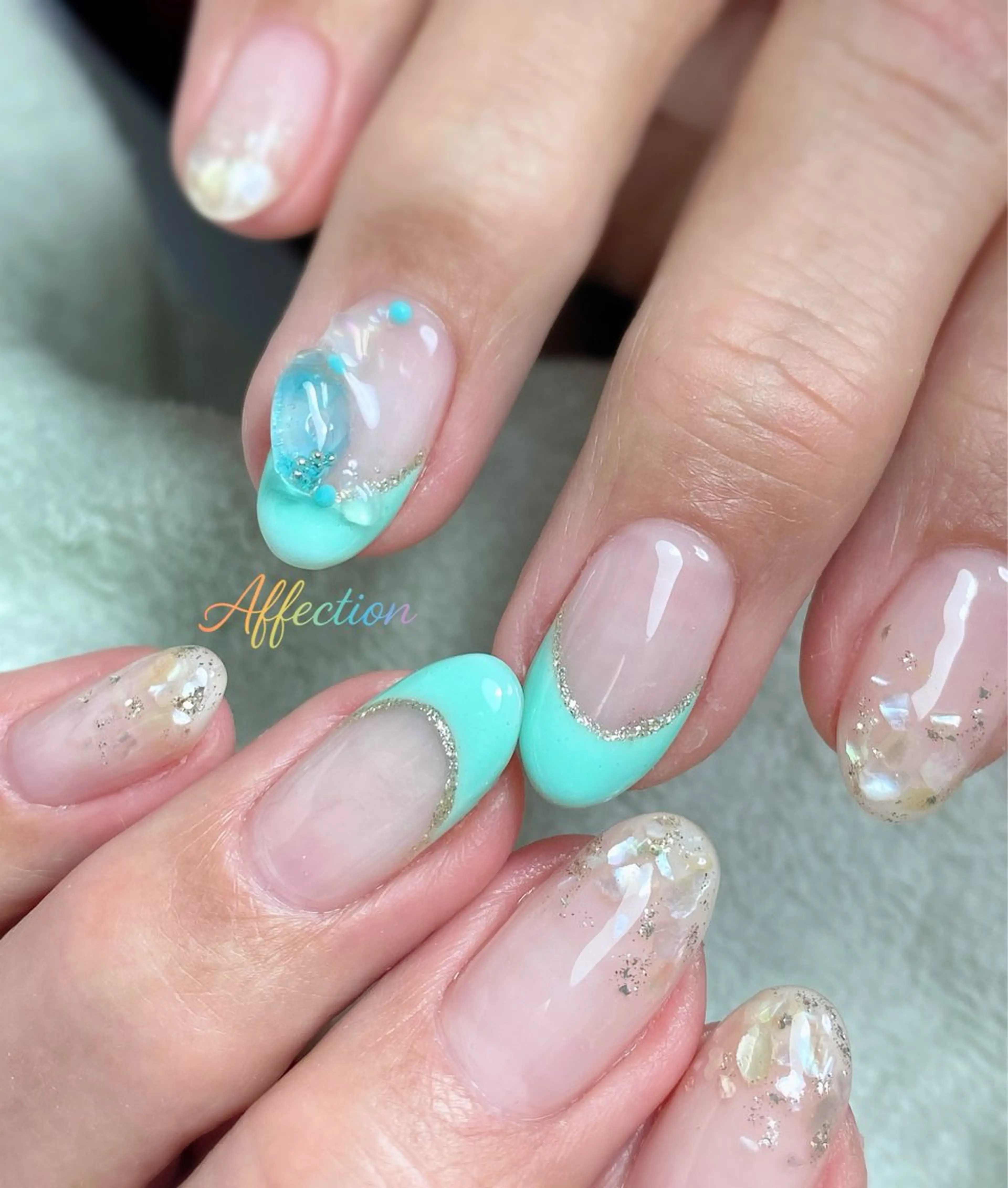 ネイル ハンドネイル affection 9のネイルデザイン