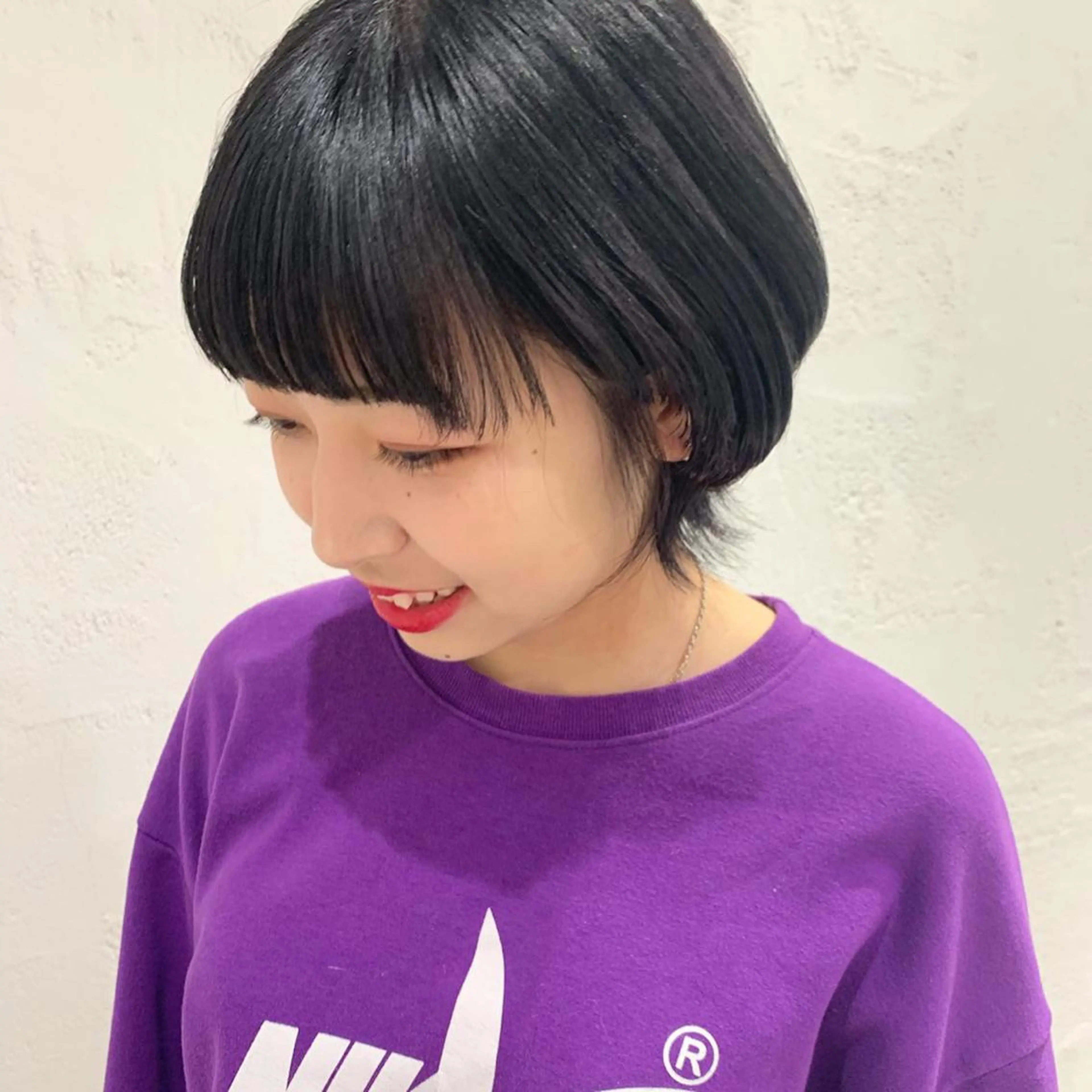 ショート カラー ヘアアレンジ ショートヘア ウルフカット 🫧透明感カラー/ ボブ/小笠原汐海🪽のヘアスタイル