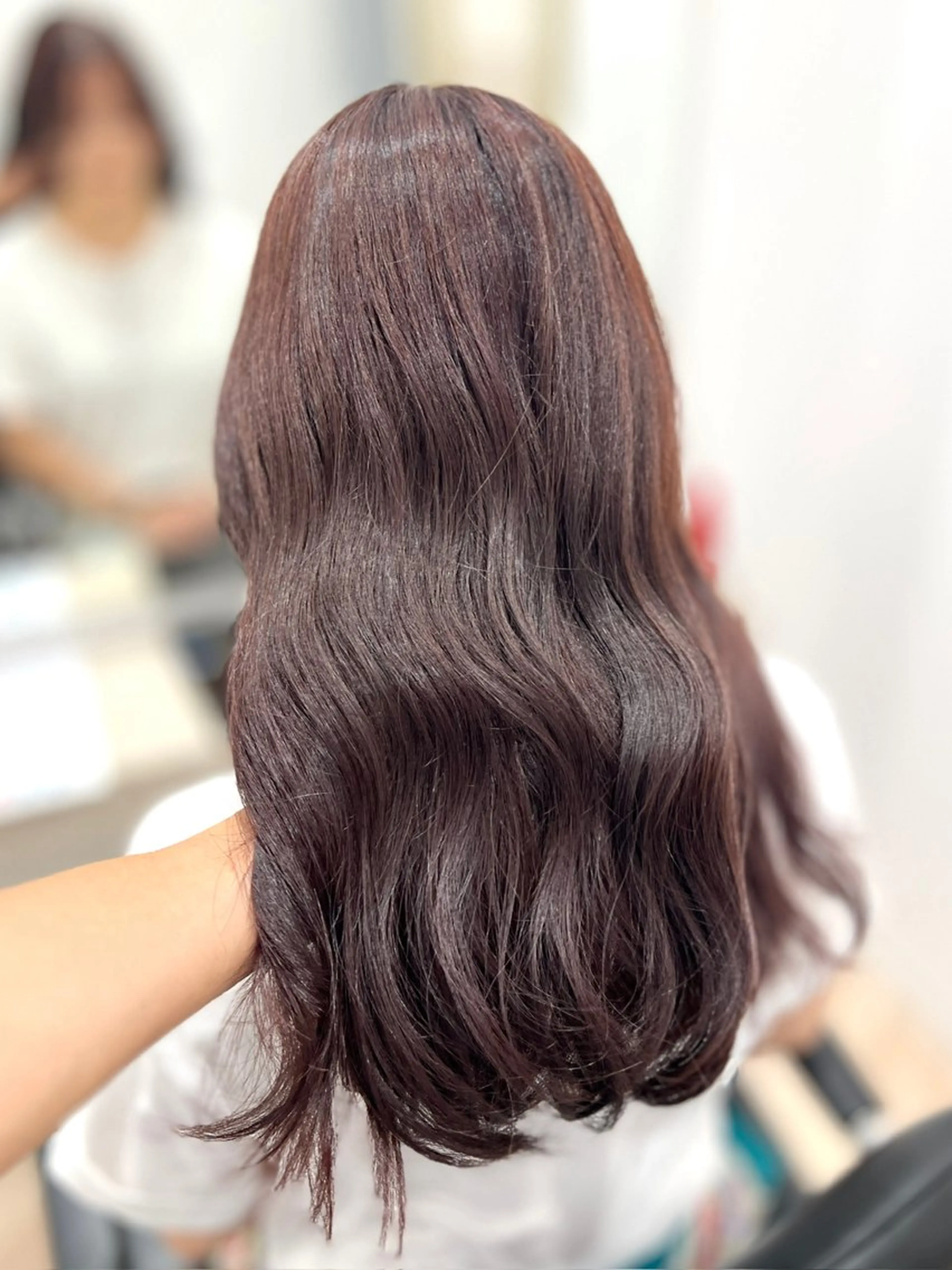 ロング カラー ヘアアレンジ ブリーチ 透明感カラー ダブルカラー グレージュ ラベンダーカラー 顔まわり職人🇰🇷 韓国ヘア/KAITOのヘアスタイル
