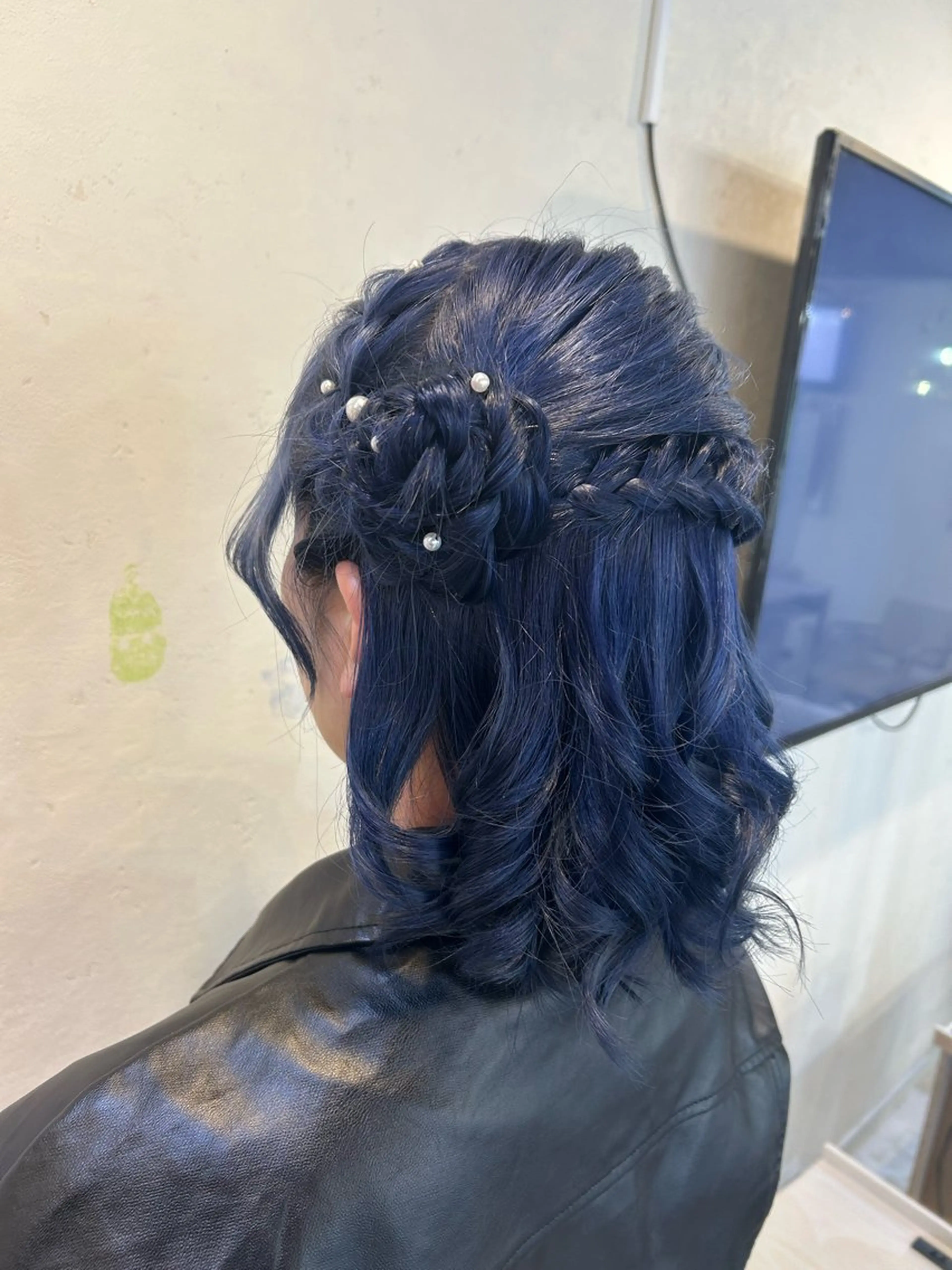 ミディアム ヘアアレンジ ヒナ🐣‪ /HINAのヘアスタイル