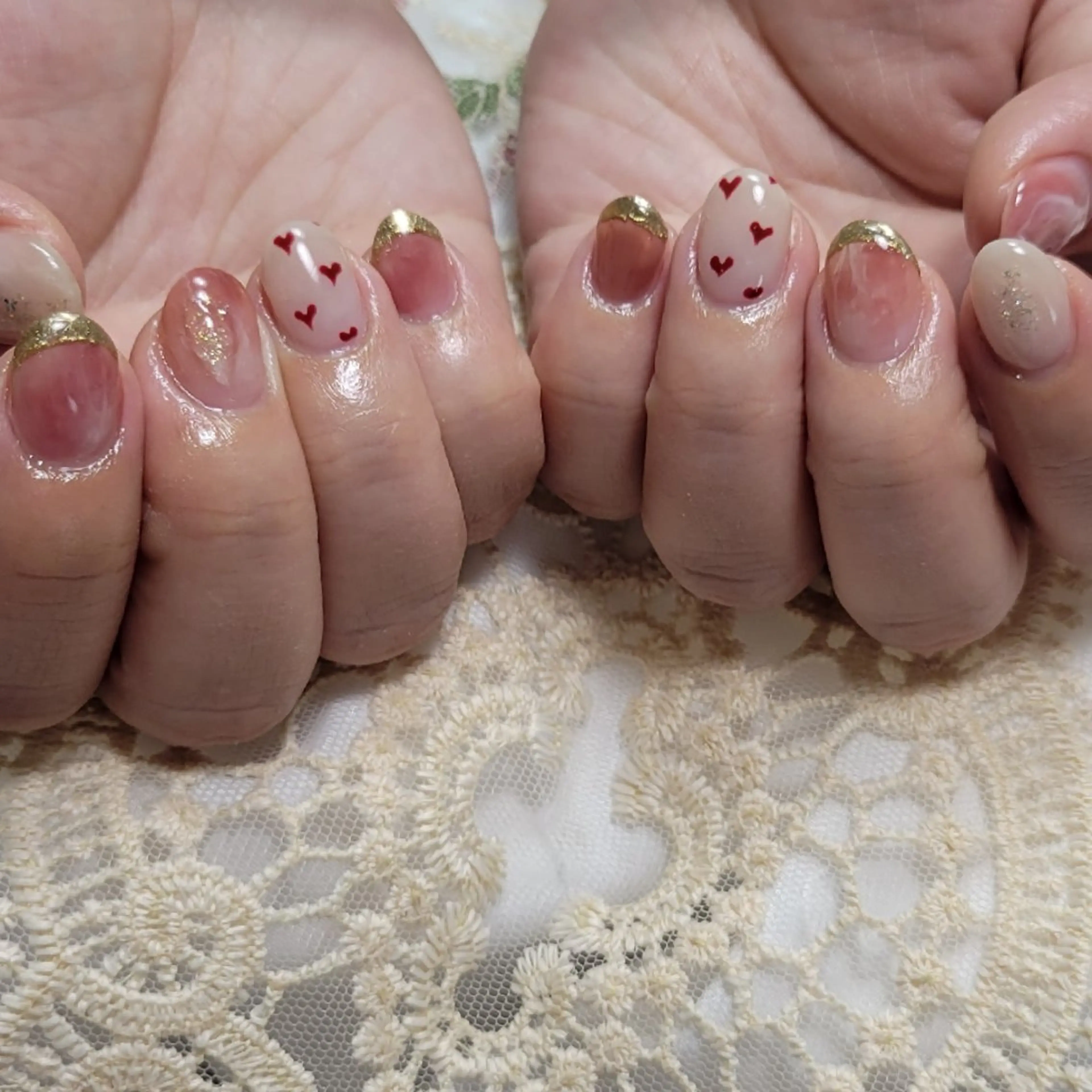 ネイル ハンドネイル ネイルサロンほっこり kanaのネイルデザイン