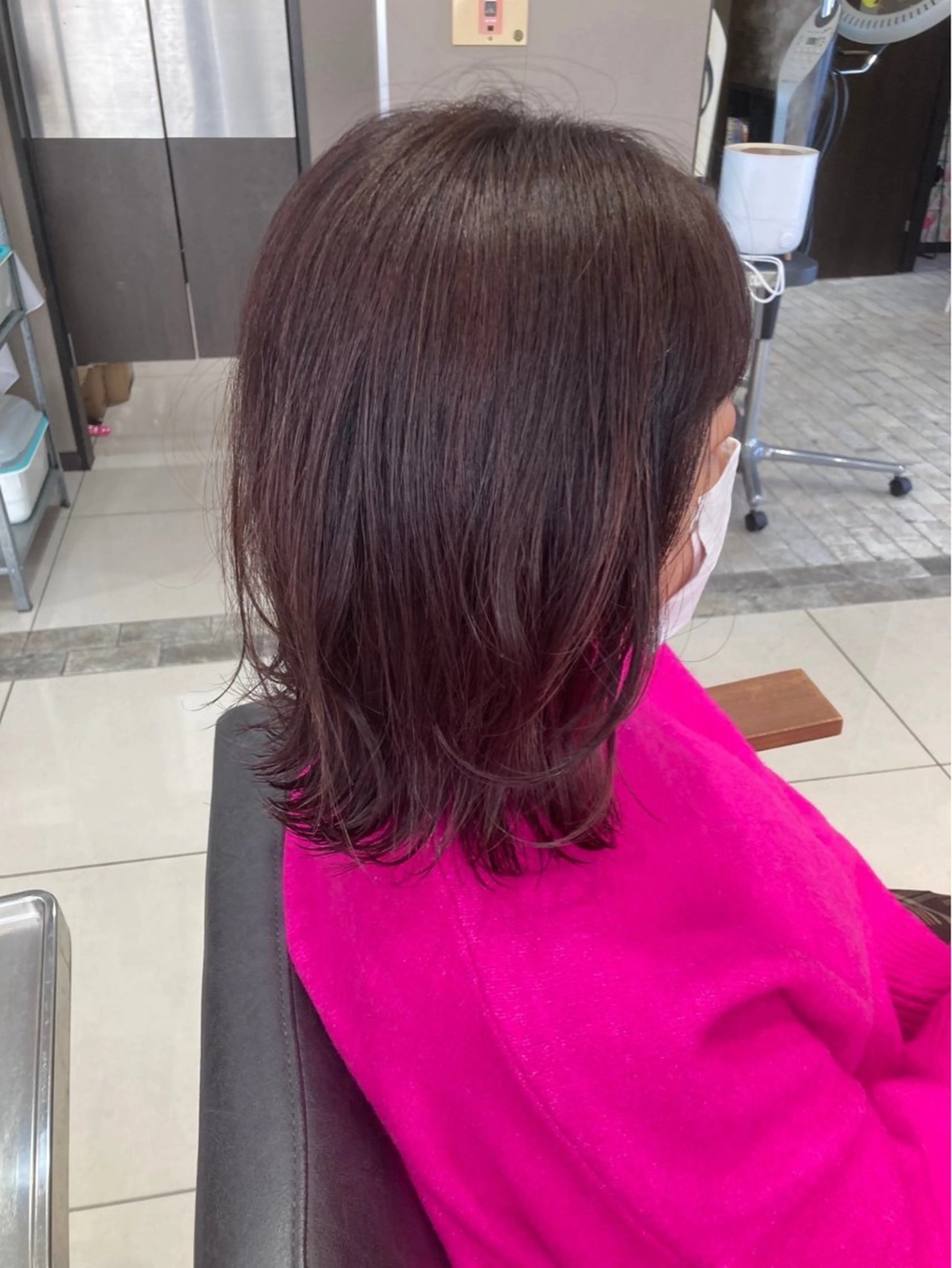 ミディアム 大賀 和希🌱‬‪のヘアスタイル