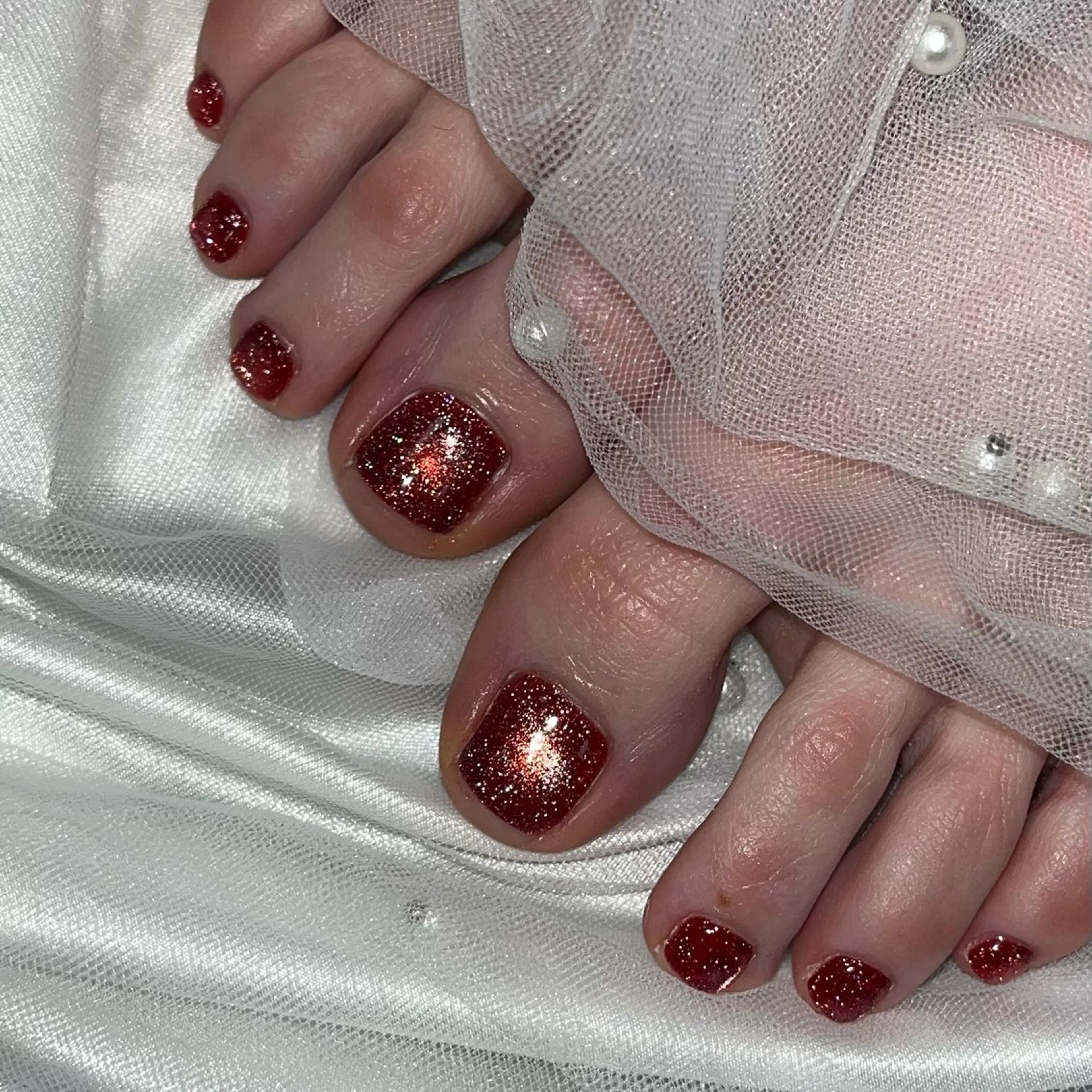 foot ワンカラー🌼オフ込みの写真