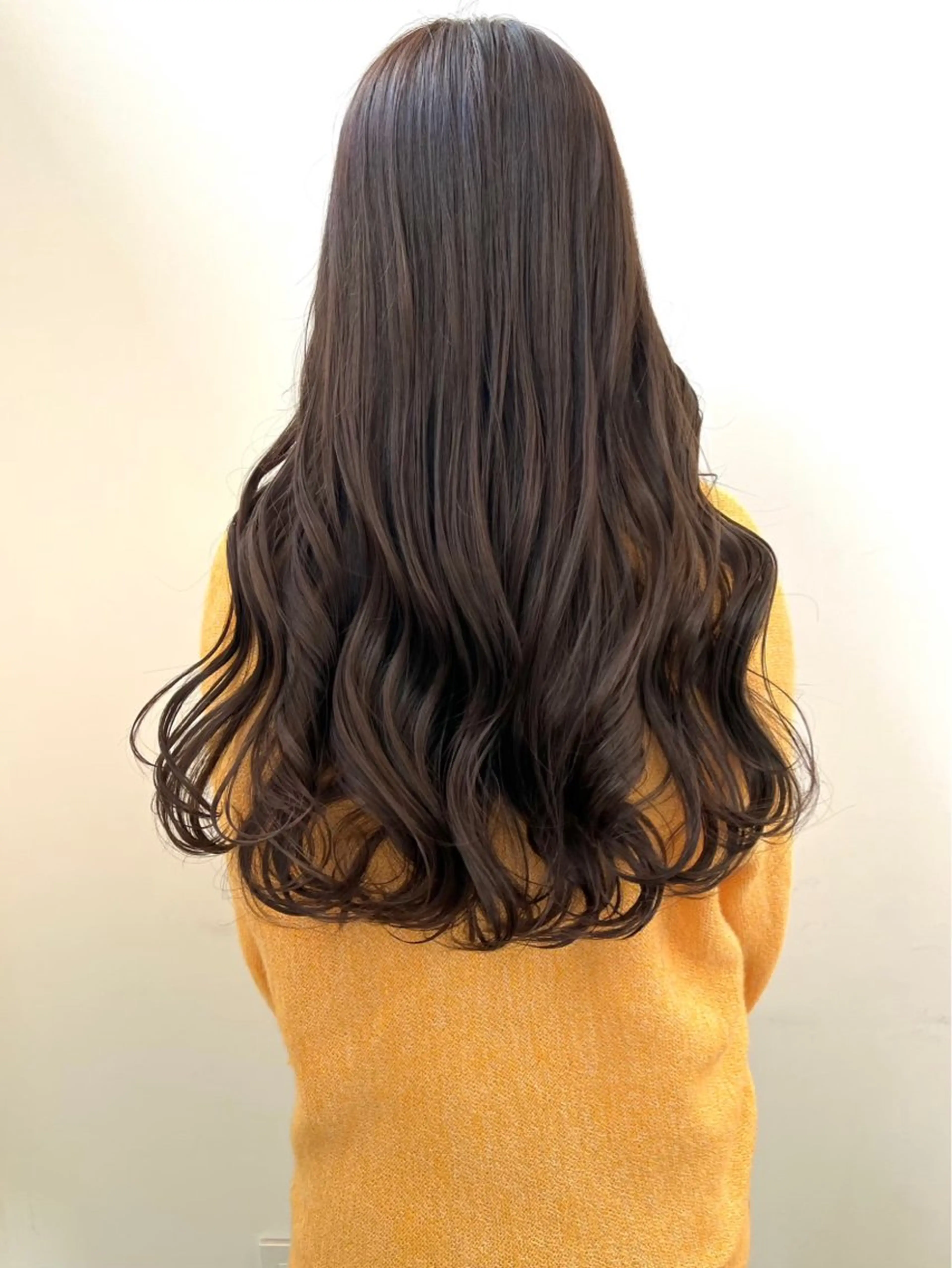 ロング カラー ベージュカラー ヘアカラー ParveMix🍀 藤原愛未のヘアスタイル