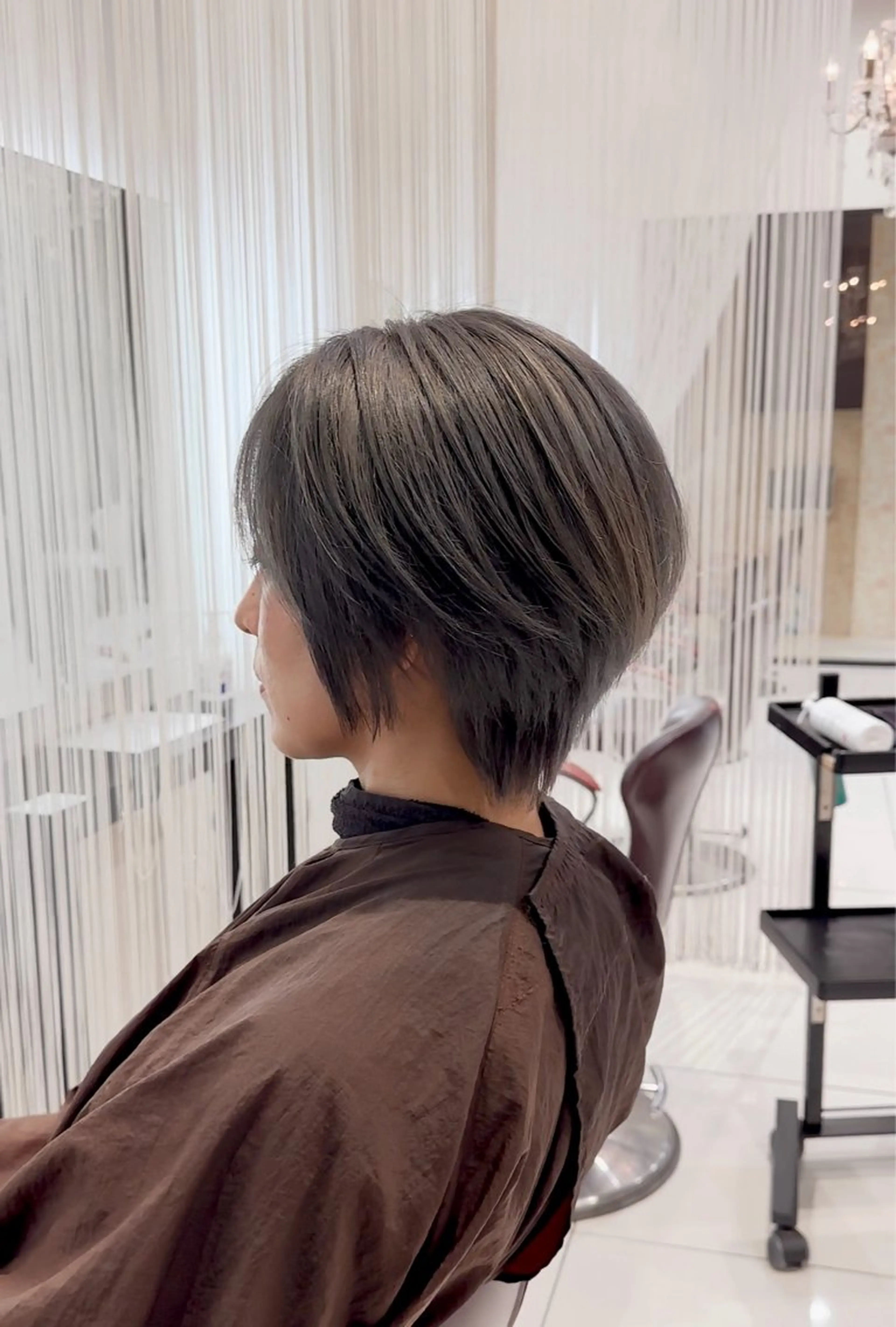 ショート ショートヘア カット ヘアカラー トリートメント 河上 雅俊のヘアスタイル