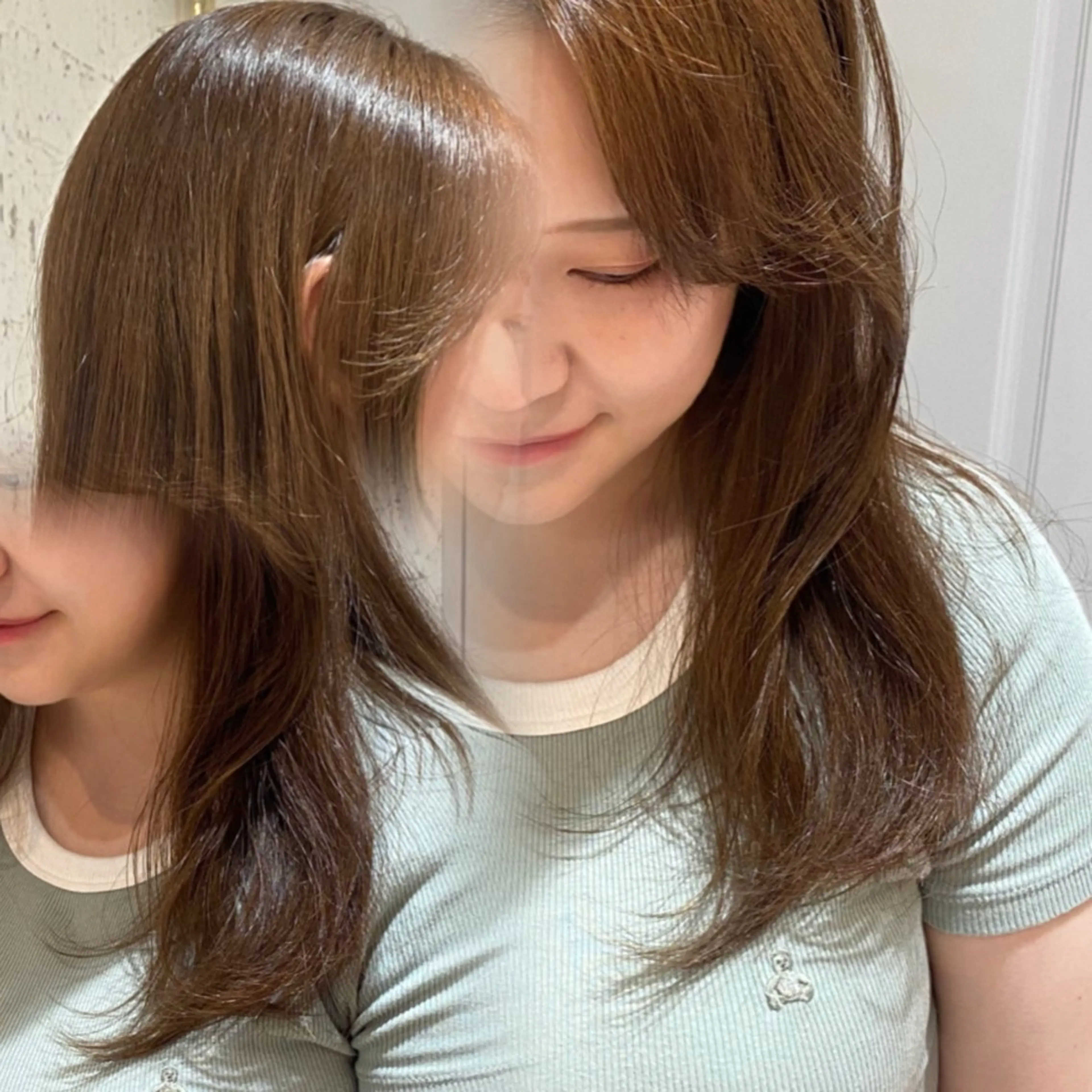 ロング カラー パーマ カット ヘアカラー 縮毛矯正 トリートメント mai / linoah˚✧のヘアスタイル