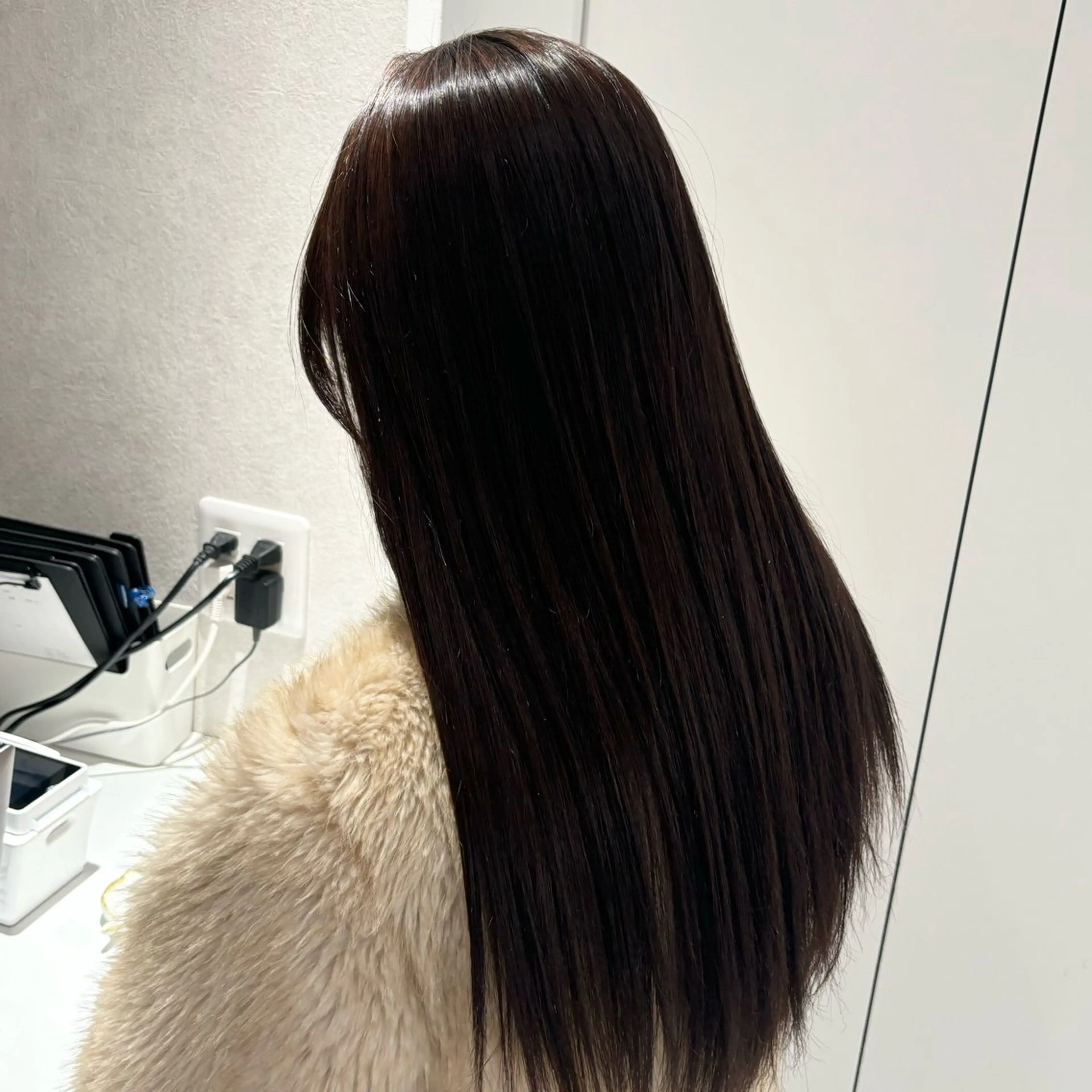 ロング カット 縮毛矯正 トリートメント 🩵似合わせカット/ カラー/あさか 🩵のヘアスタイル