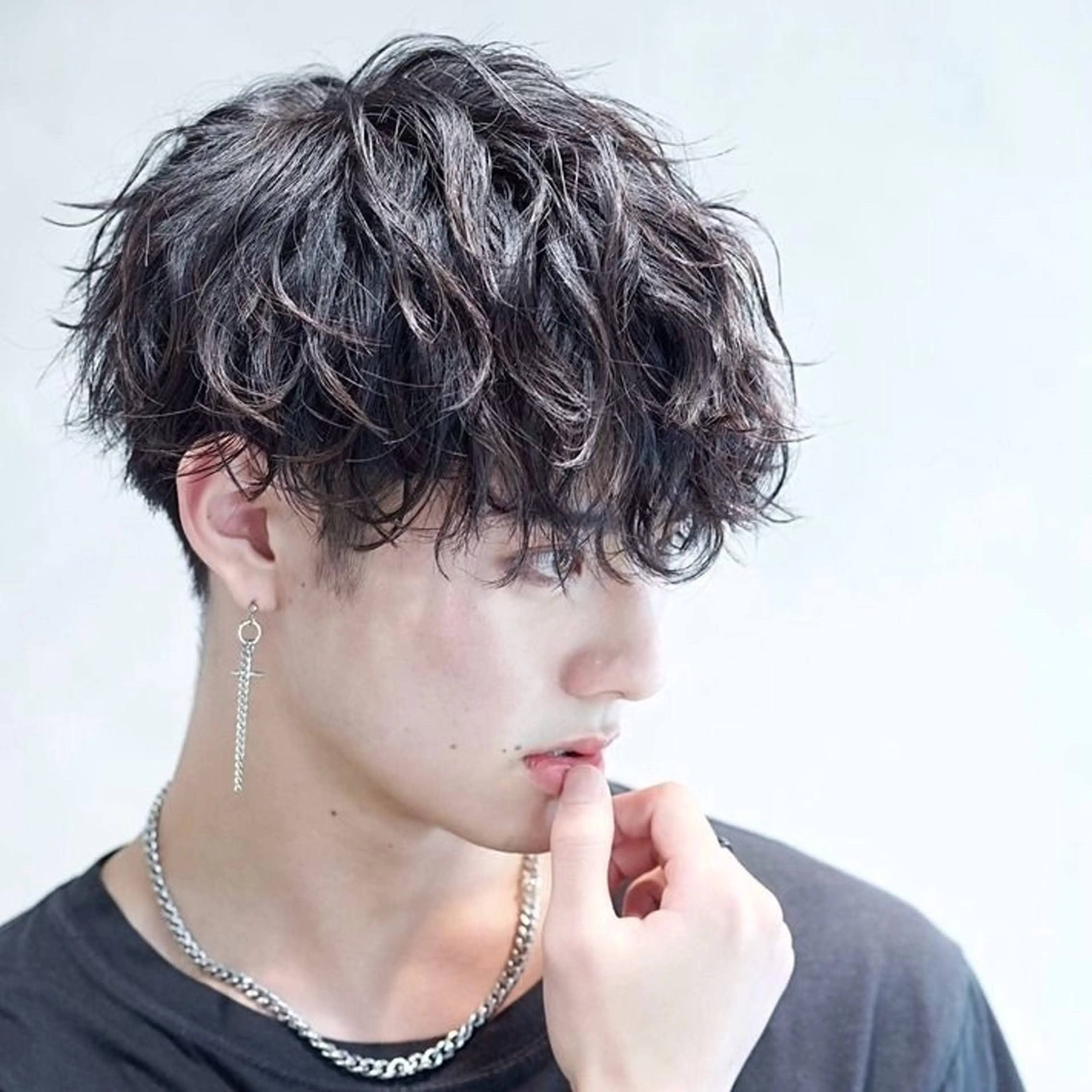 パーマ メンズ 暖色💖ツヤ髪💖 masae🌼のヘアスタイル