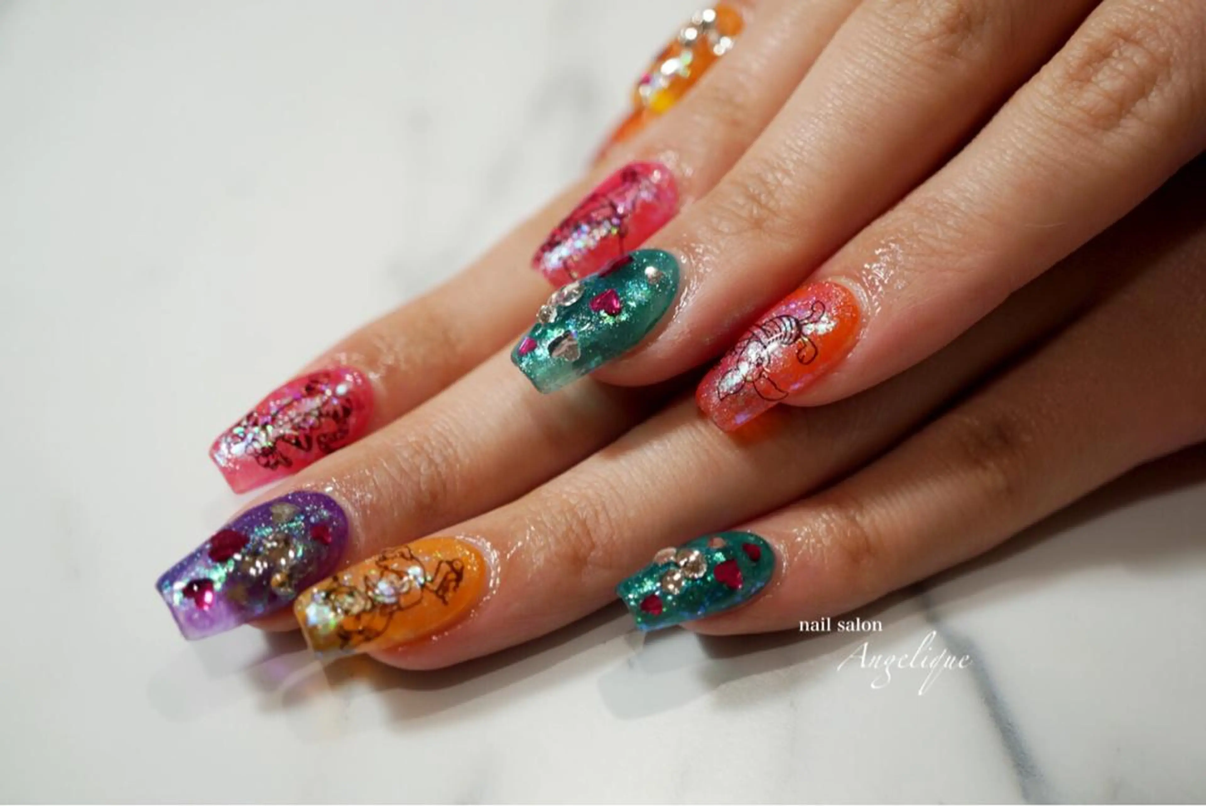 ネイル Nail salon Angeliqueのネイルデザイン