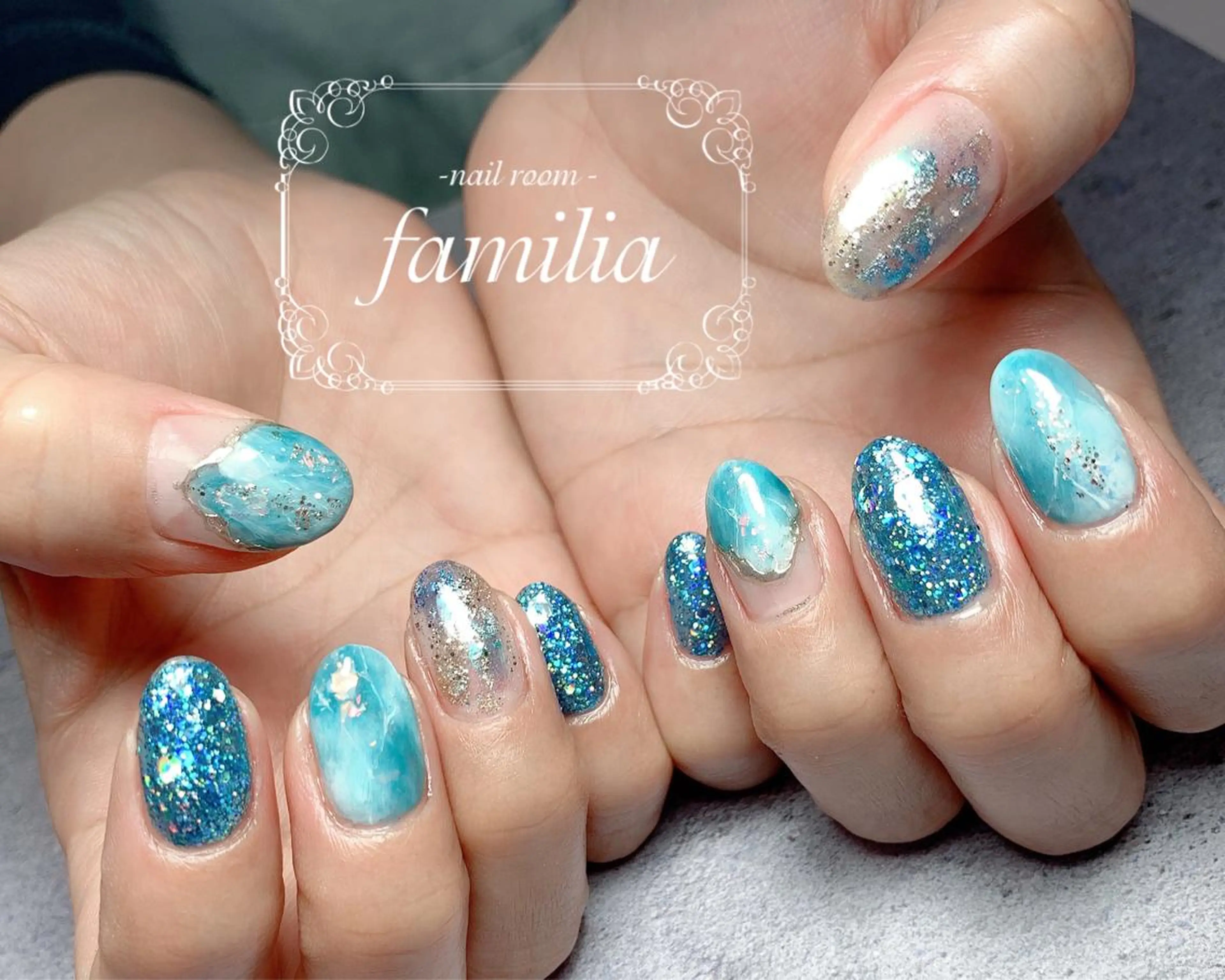 ネイル ハンドネイル -nailroom- familiaのネイルデザイン