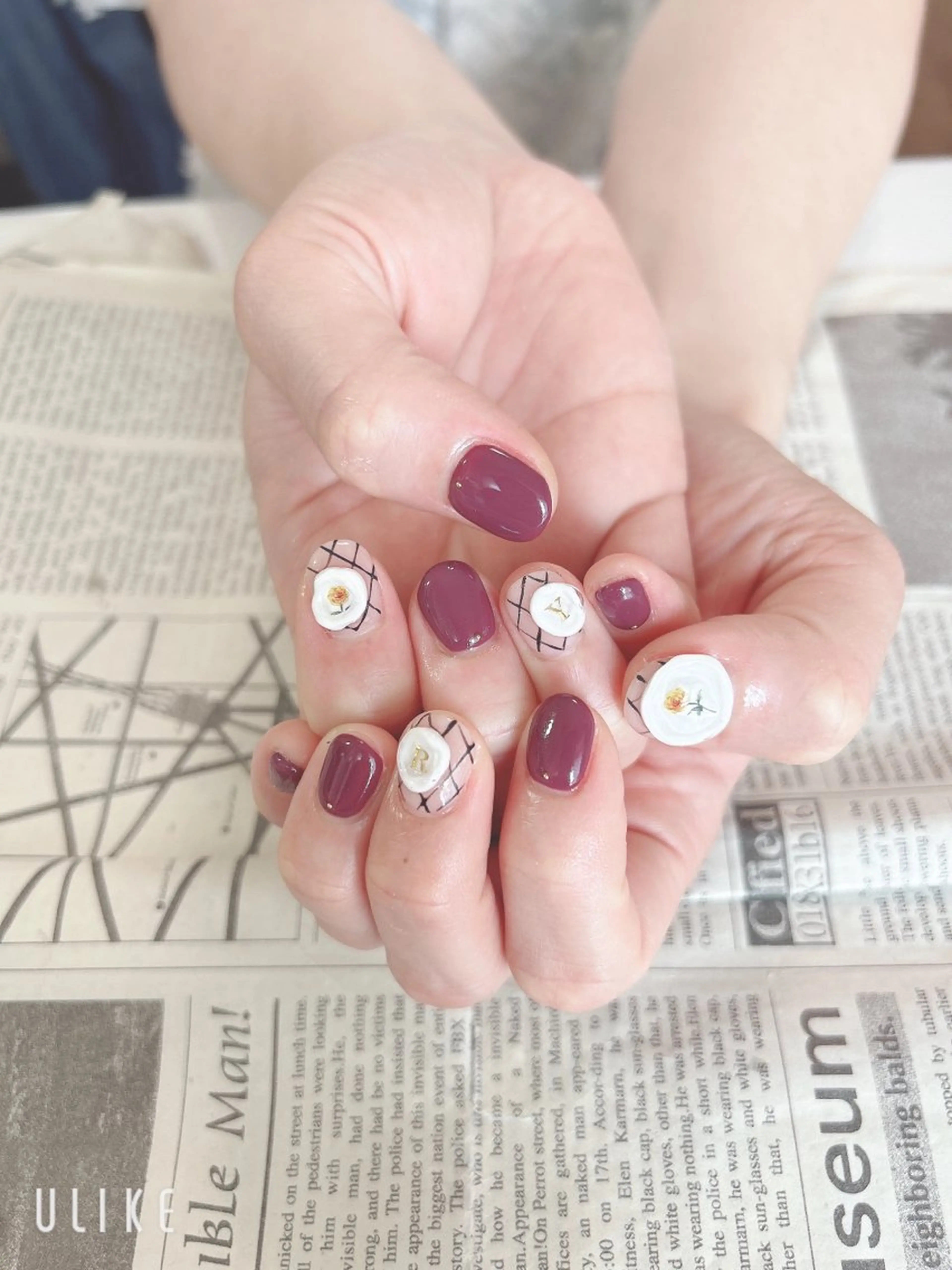 ネイル ハンドネイル ハンドケア 森山 舞のネイルデザイン