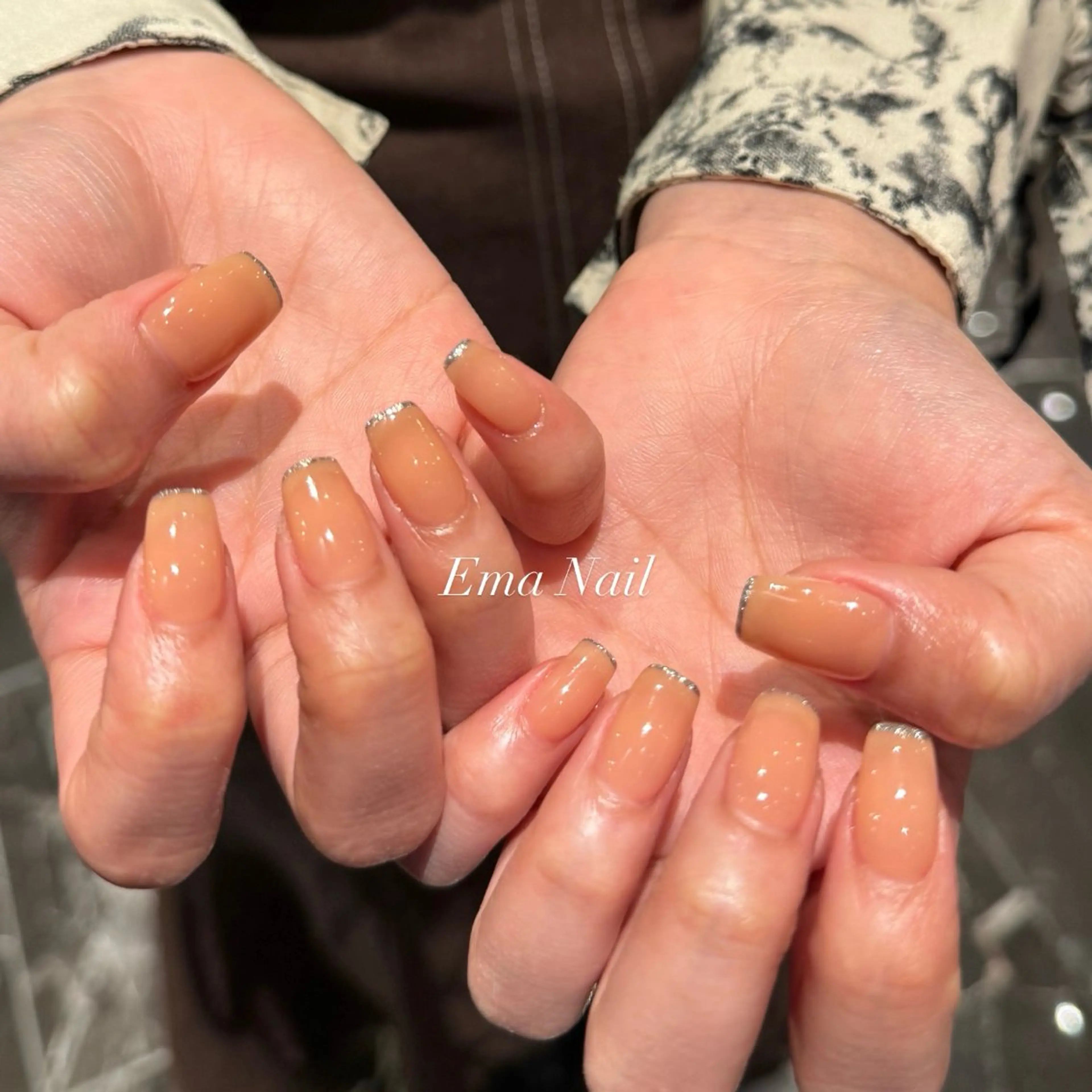 ネイル シンプルネイル ハンドネイル EmaNail YUIのネイルデザイン