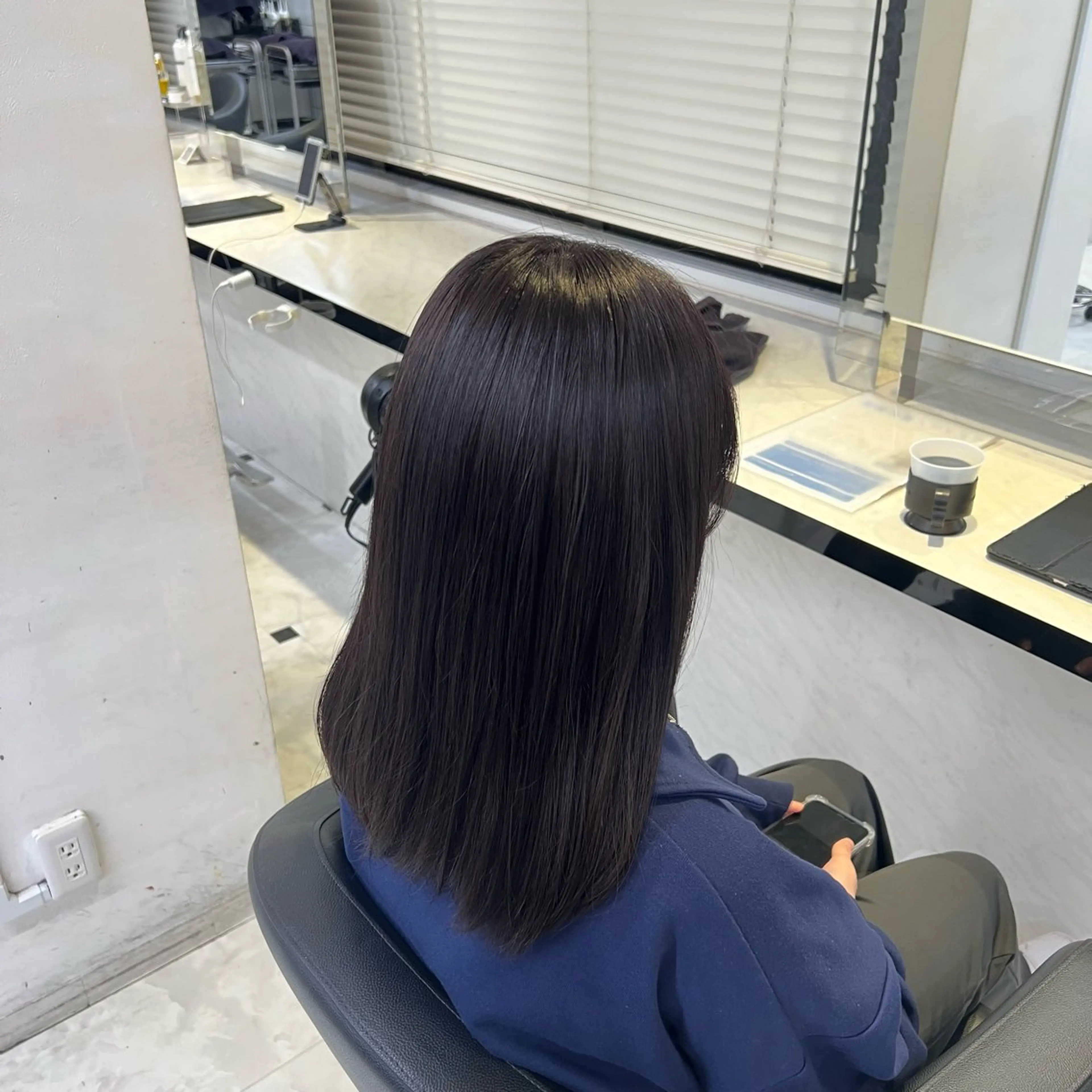 カラー 愛され暖色♥️モテ 艶髪♥️りなのヘアスタイル