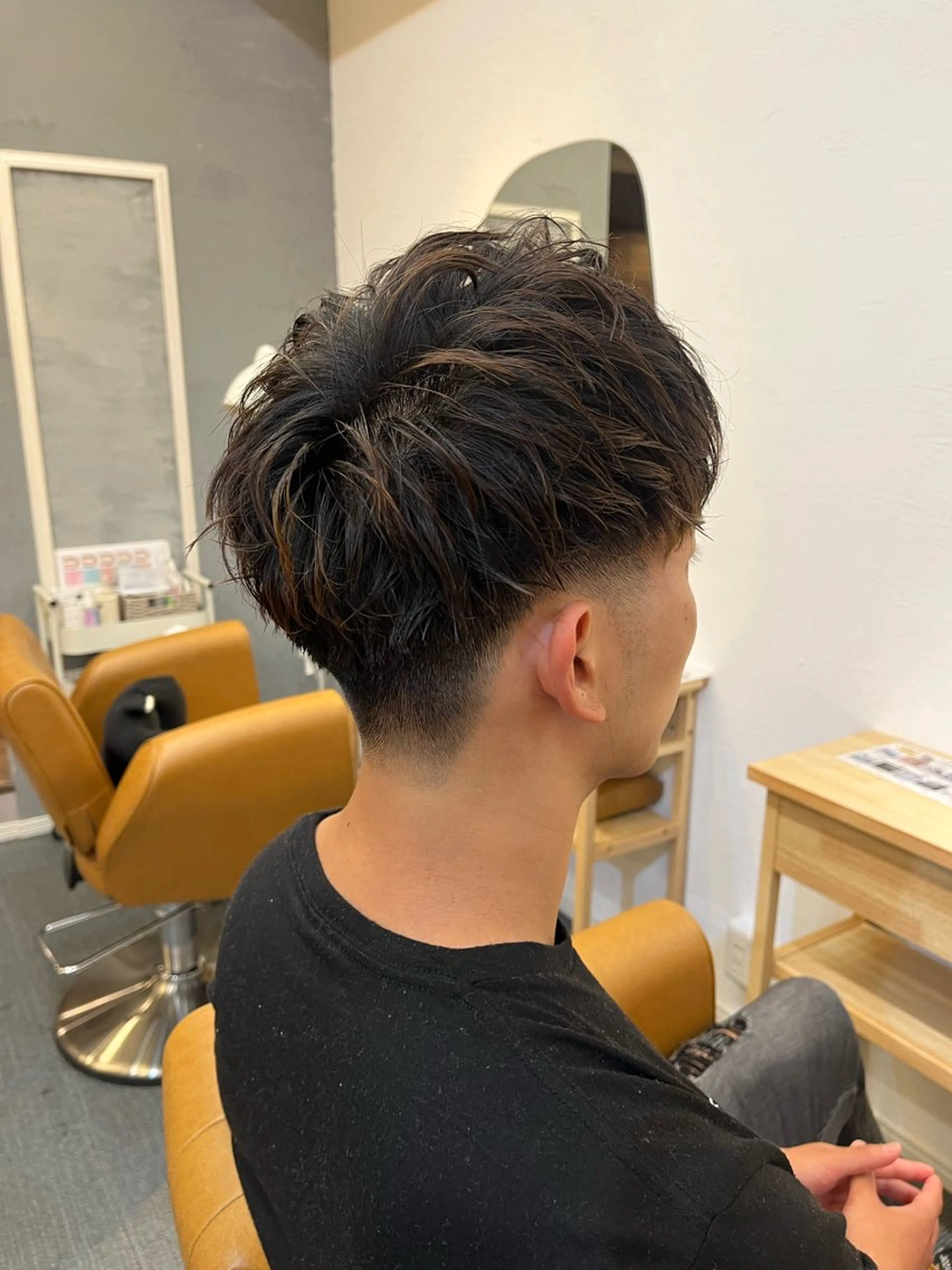 メンズ ete カイエダのヘアスタイル