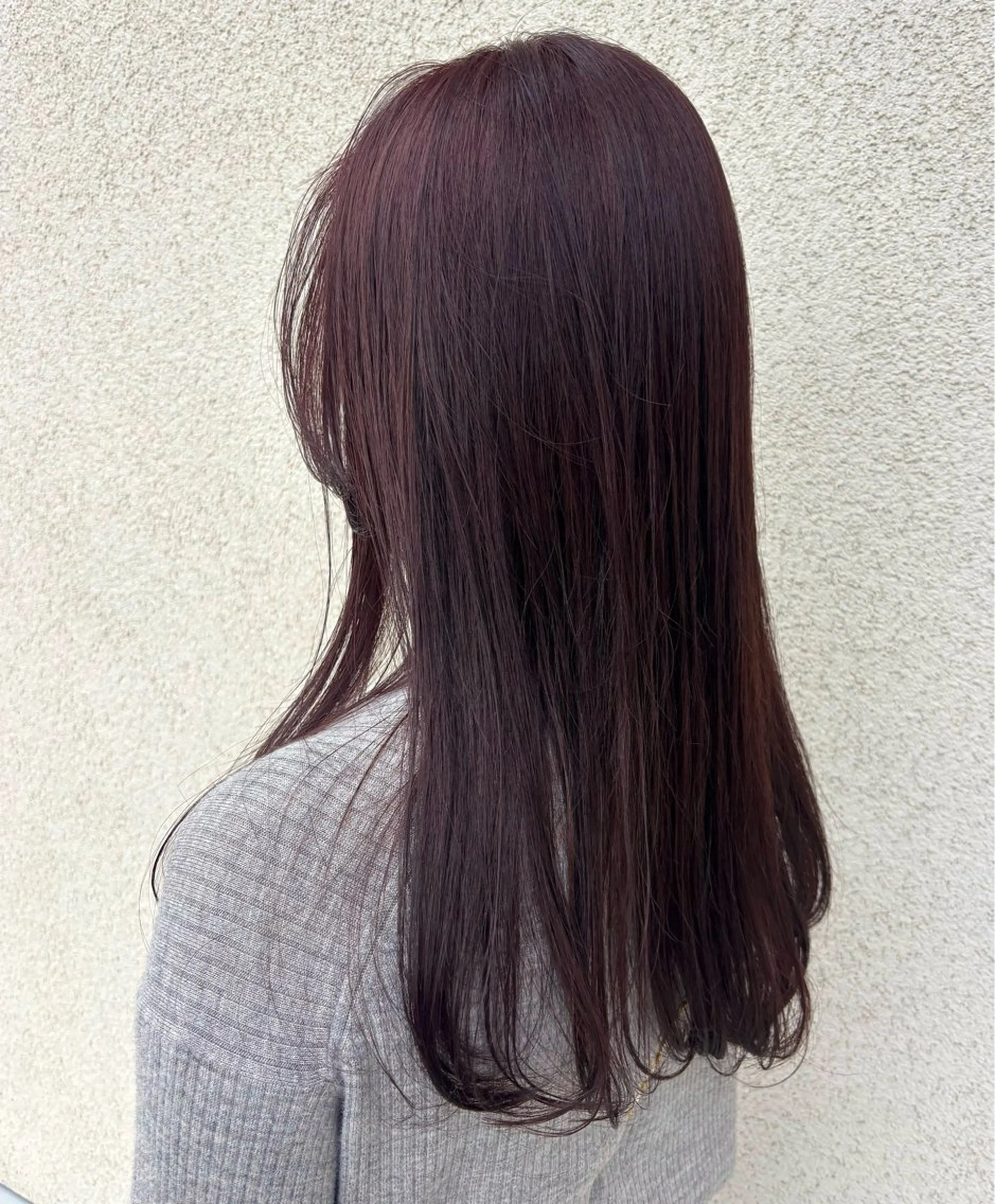 カラー ブリーチ ブラウンカラー ダブルカラー ラベンダーカラー ラベンダーピンク 淺野 里音のヘアスタイル