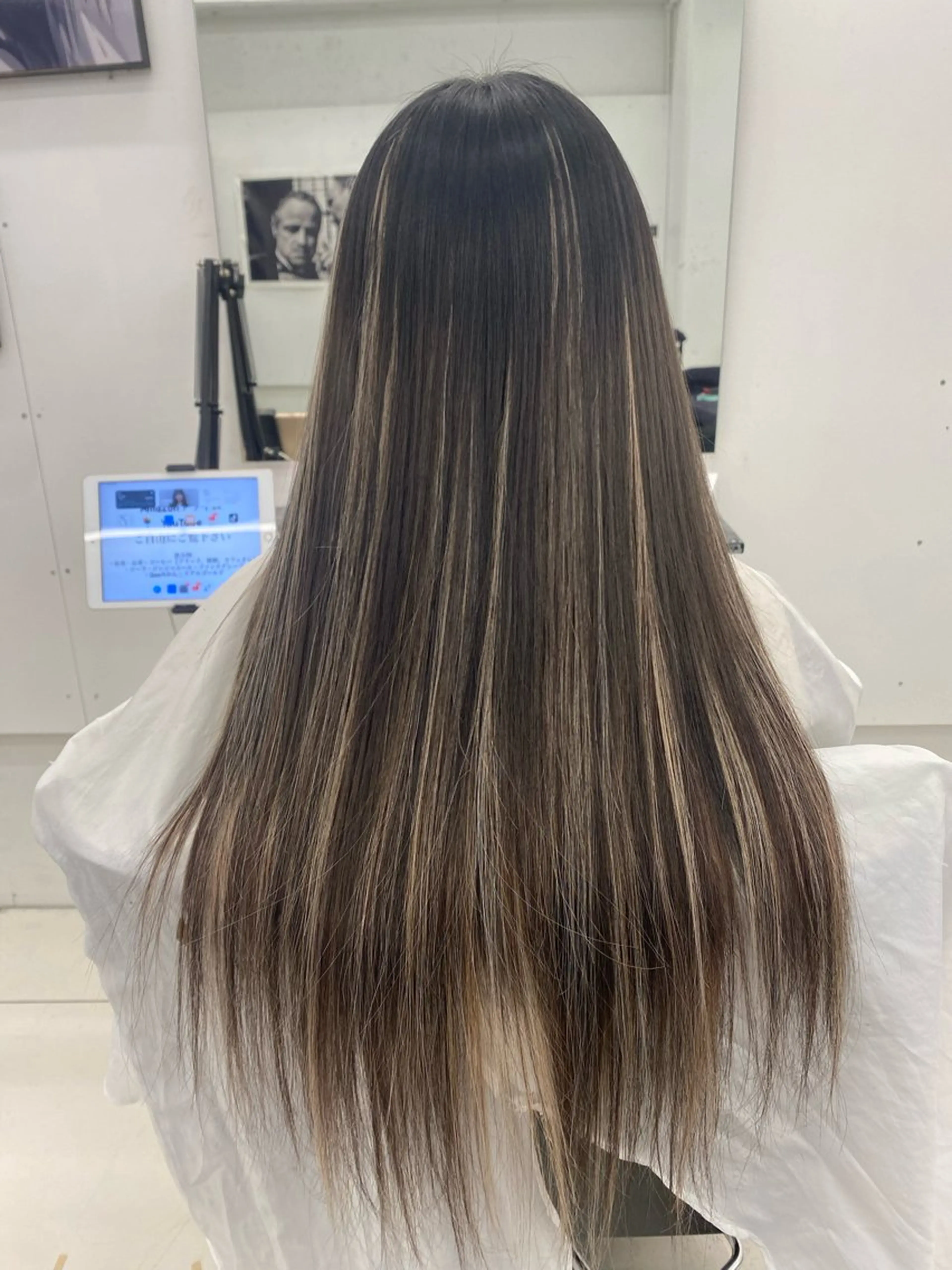 ロング 中村 海星のヘアスタイル