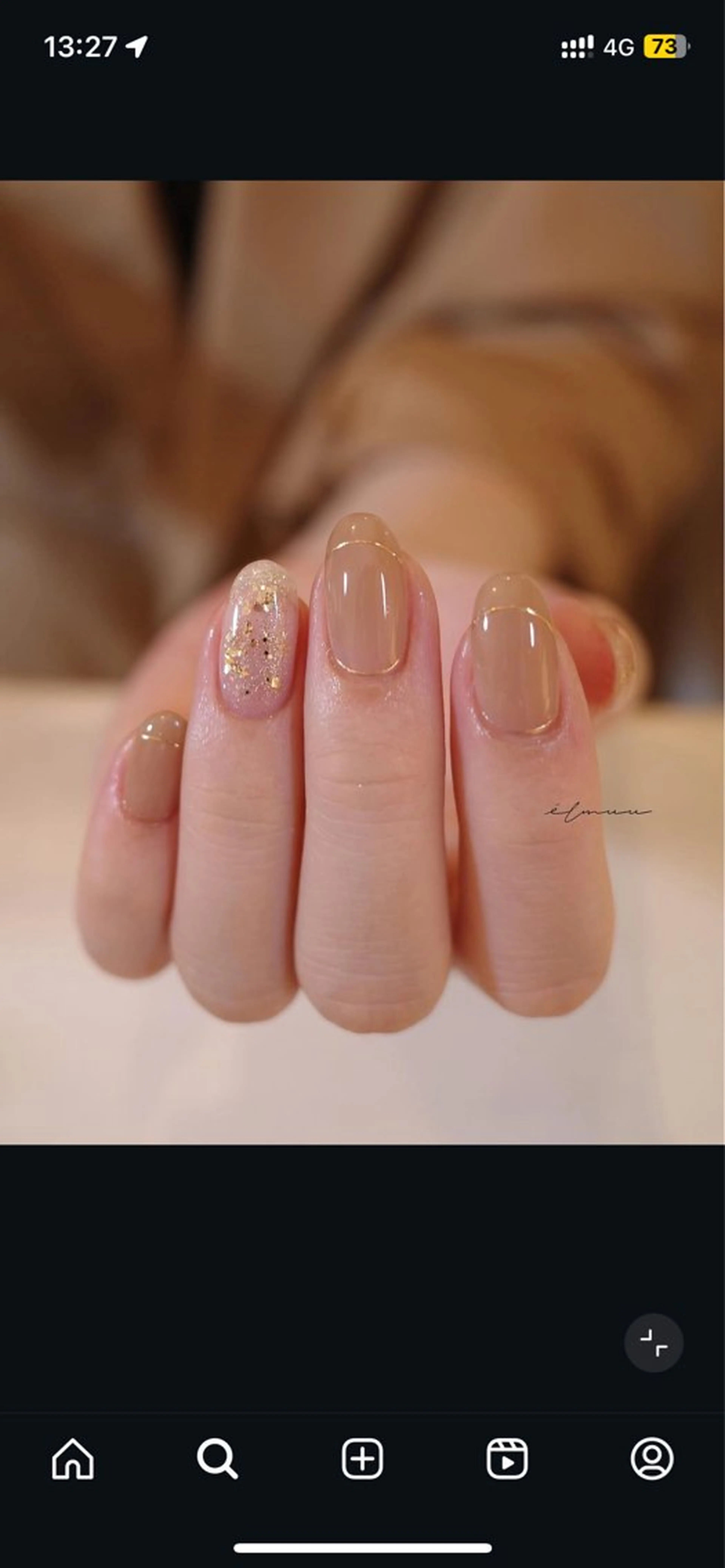 ネイル ハンドネイル パラジェル登録店　Nailsalon Amour  上野湯島店所属・🫧 はる🩵のネイルデザイン