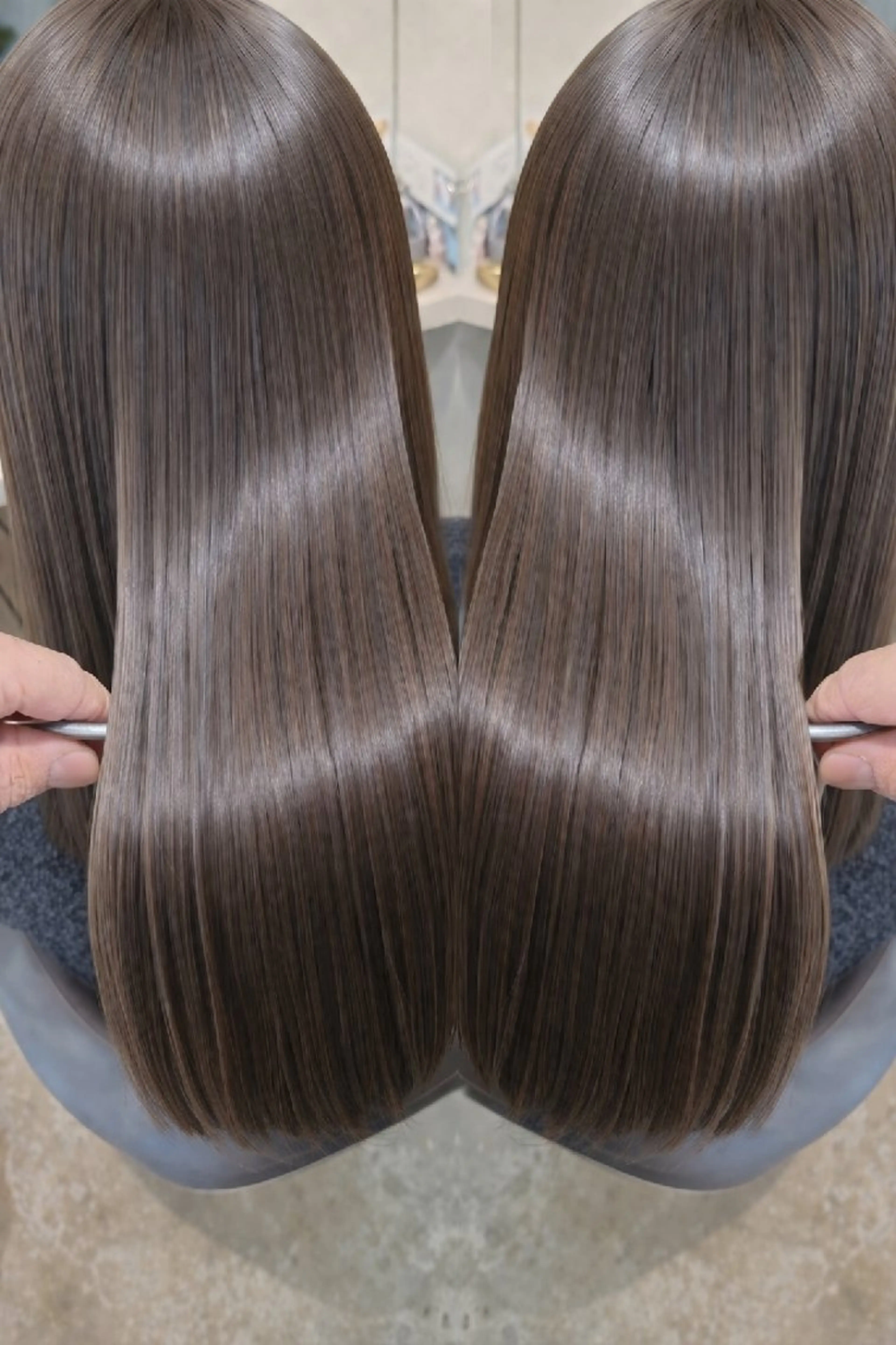 ロング 縮毛矯正 縮毛矯正✨艶髪　 シノハラ✨髪質改善のヘアスタイル