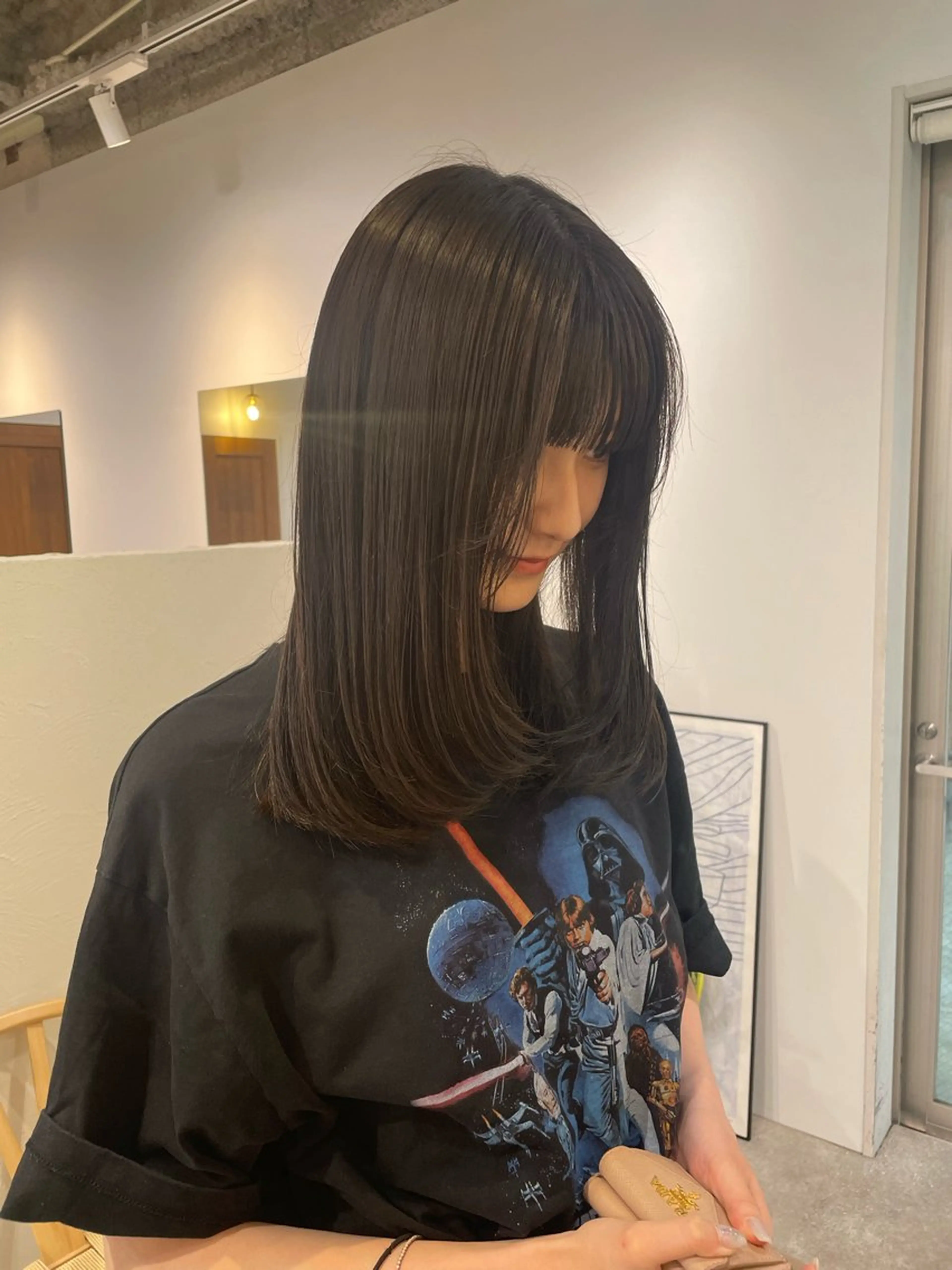 ミディアム カラー ♡kyoka /  uyu♡のヘアスタイル