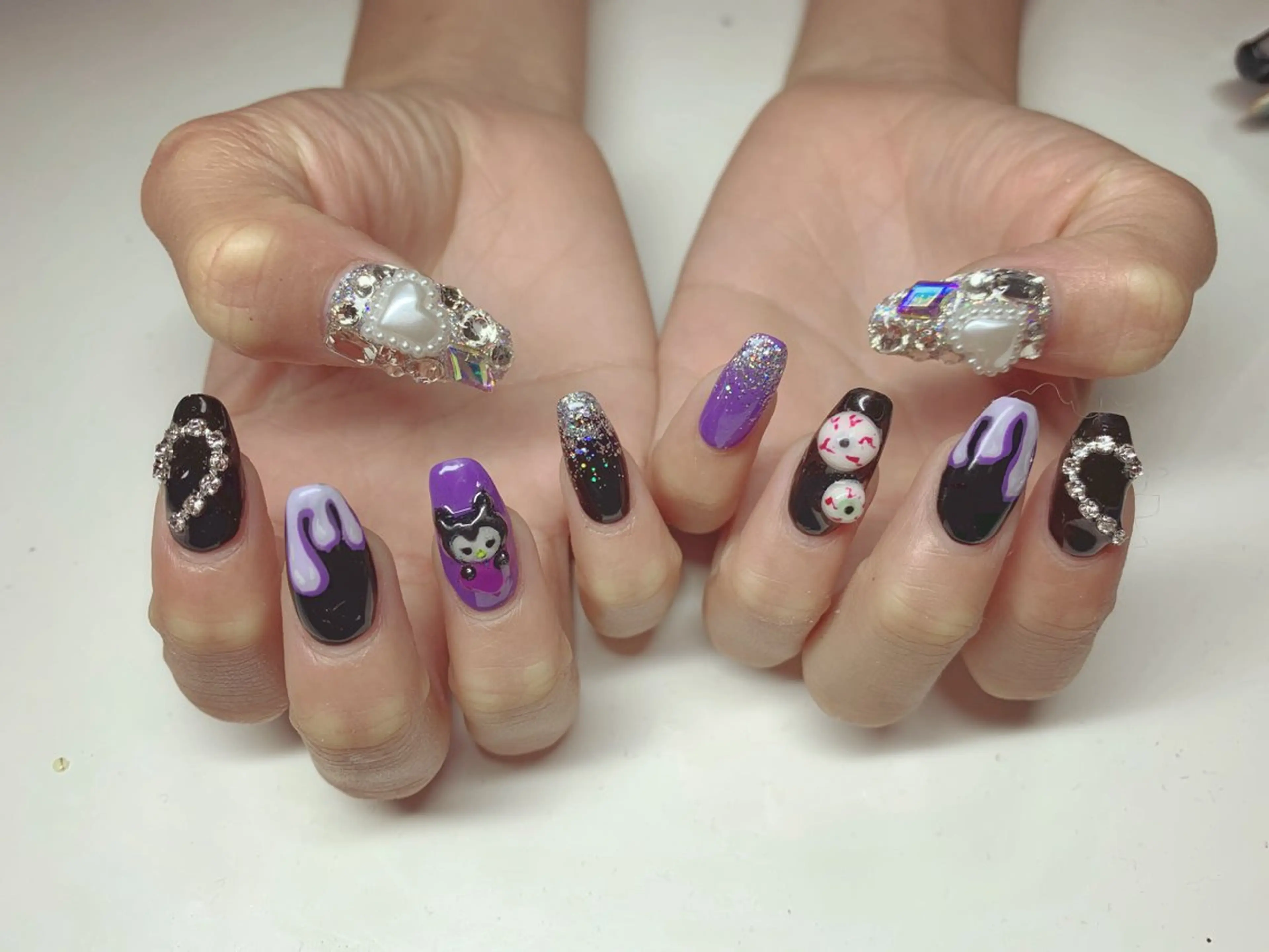ネイル ロングネイル my nail plus野江内代のネイルデザイン