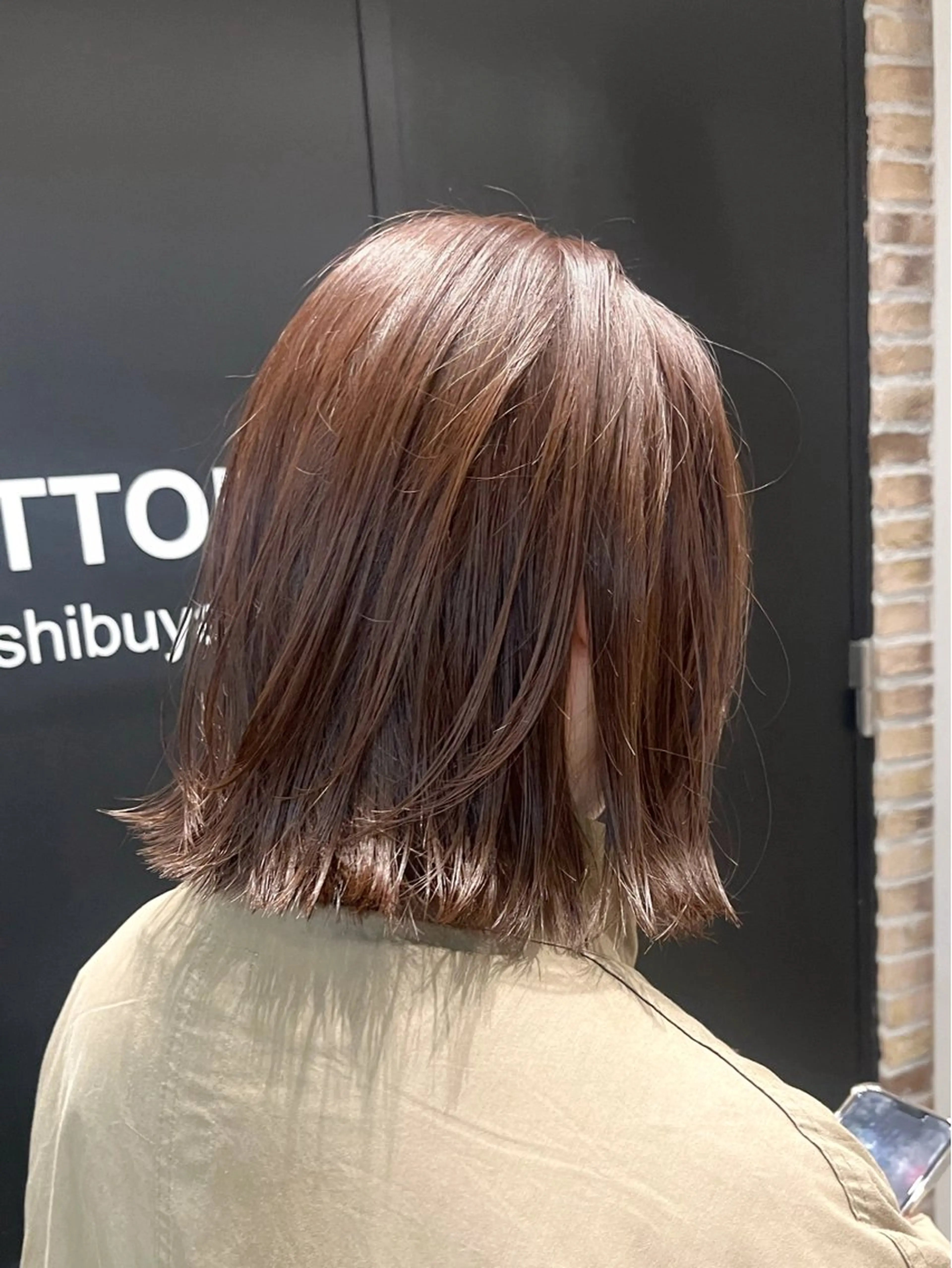 ミディアム レイヤーカット 外ハネヘア 🎀渋谷/ minori🎀のヘアスタイル
